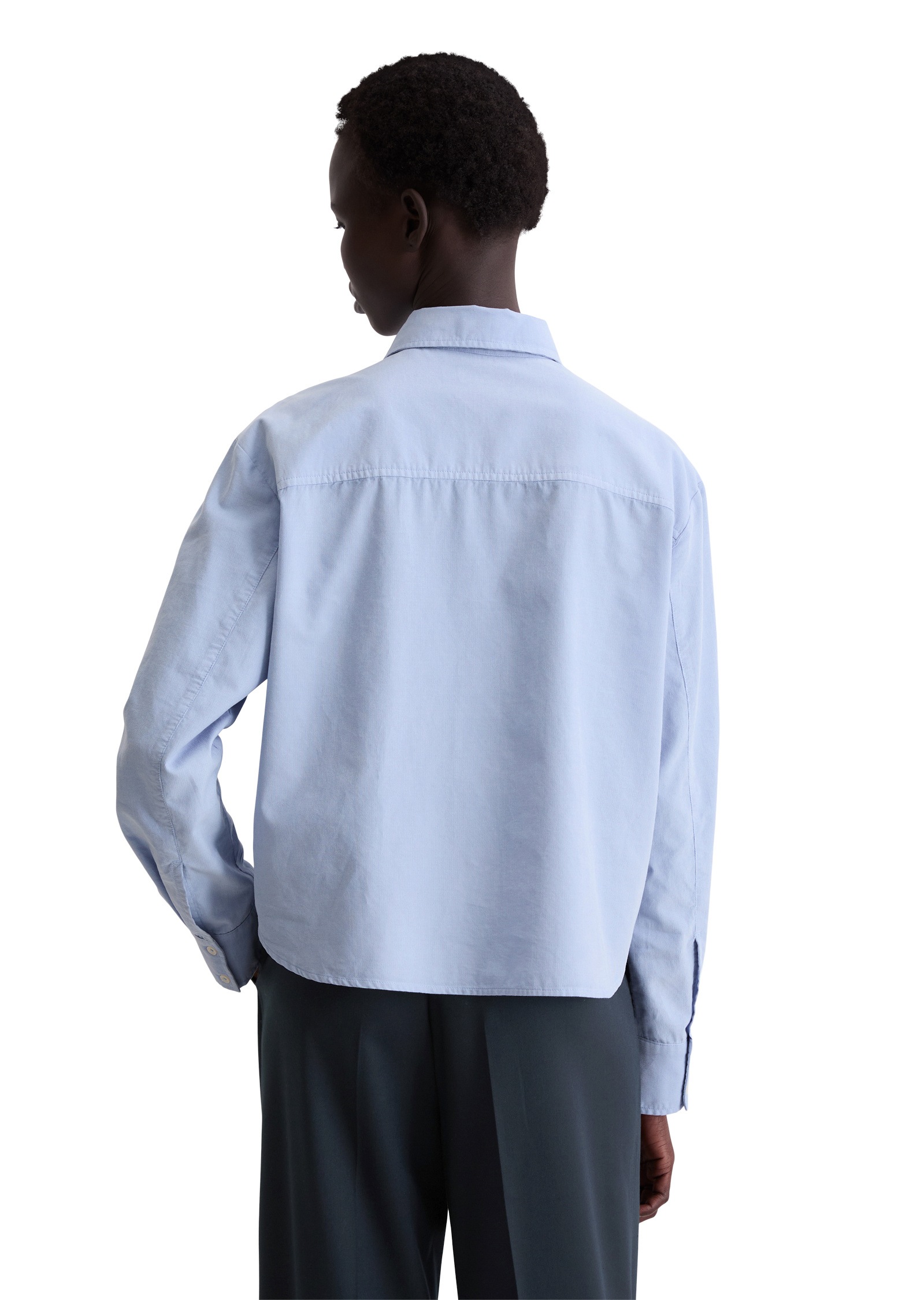 Thumbnail - Marc OPolo Langarmbluse "aus softem Baumwolle-Lyocell-Mix"