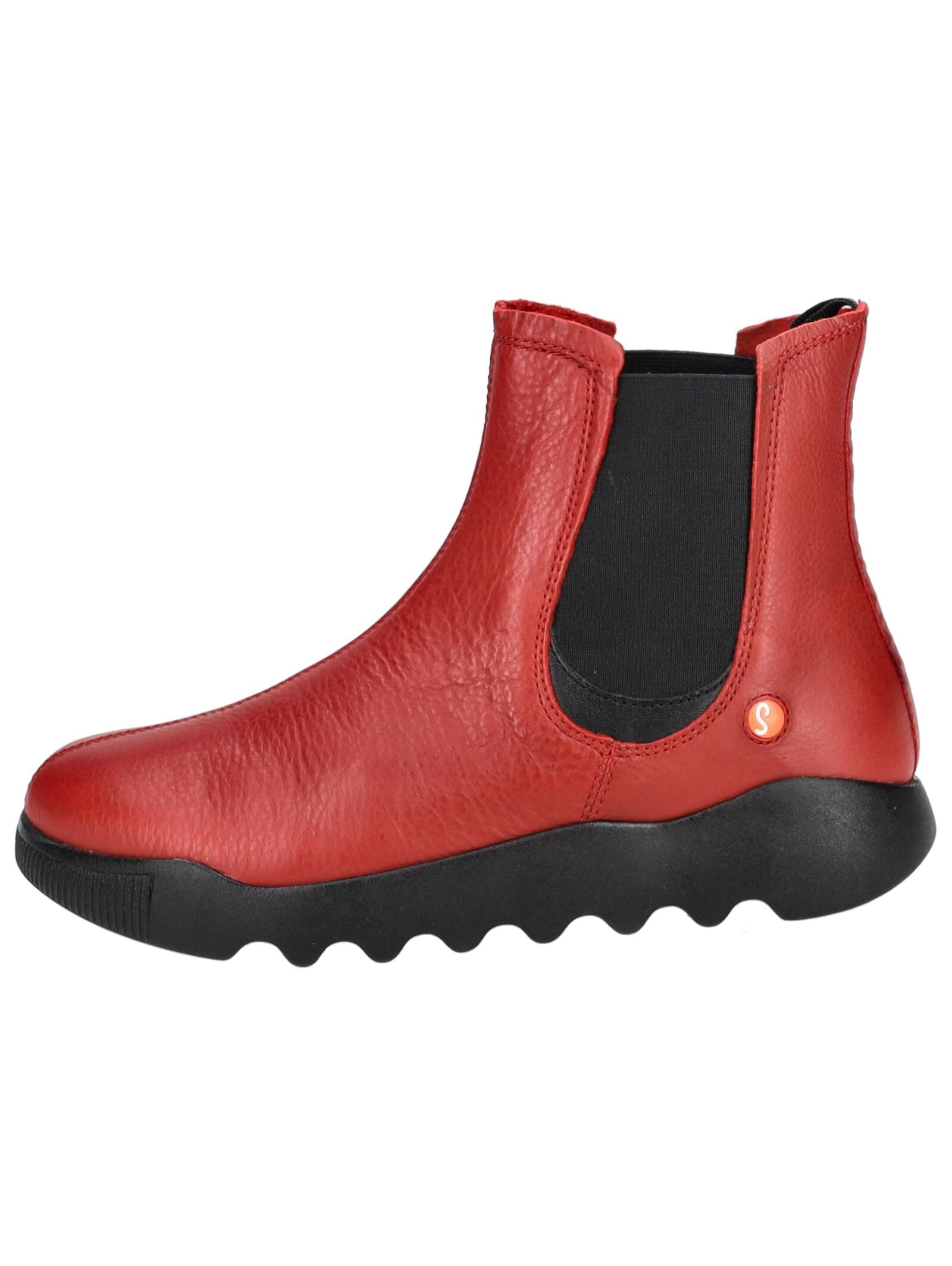 softinos Stiefelette »softinos Stiefelette Leder/Textil«