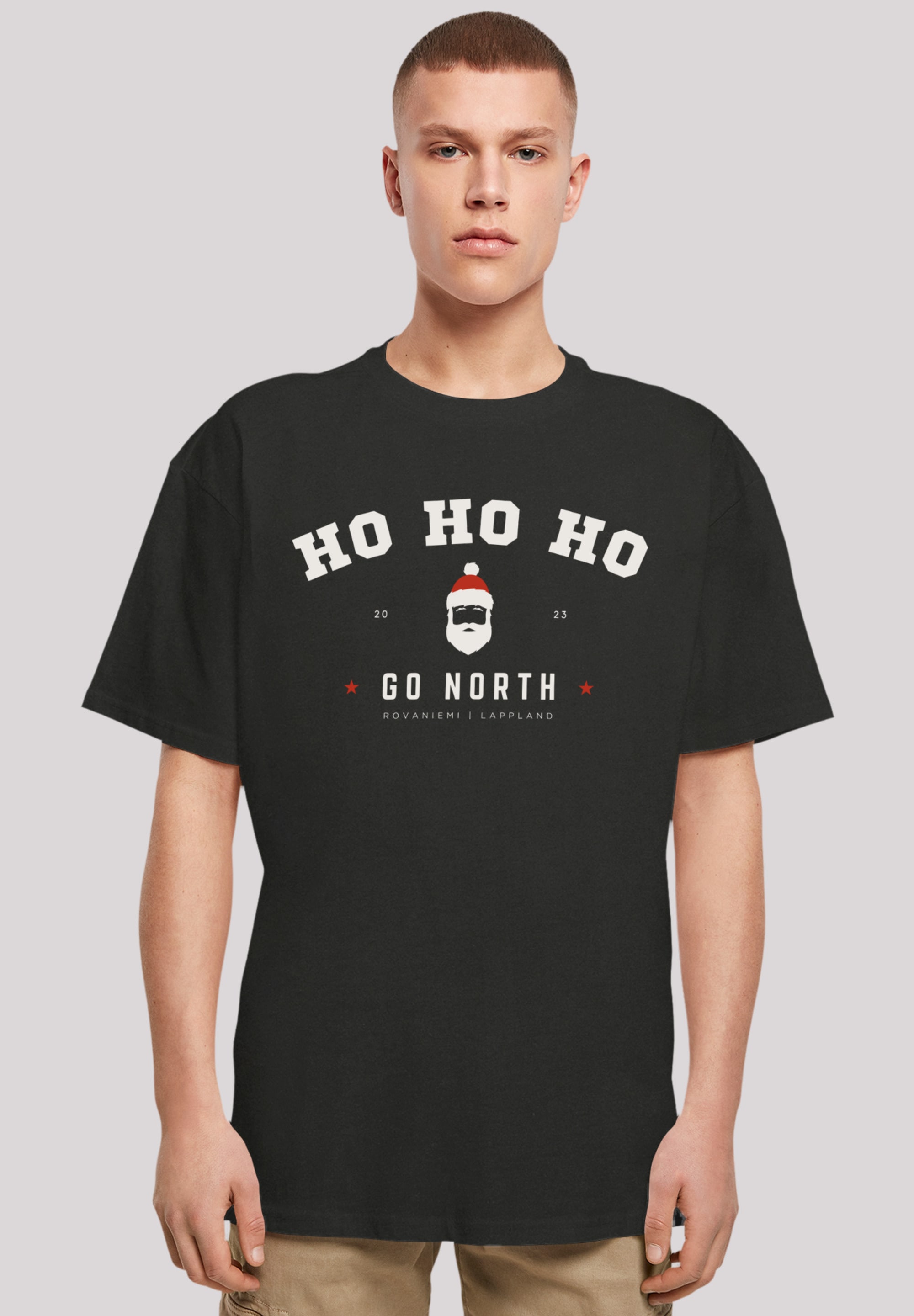 F4NT4STIC T-Shirt ▷ Claus Weihnachten, BAUR Weihnachten«, »Ho Ho Geschenk, Santa | Logo Ho kaufen