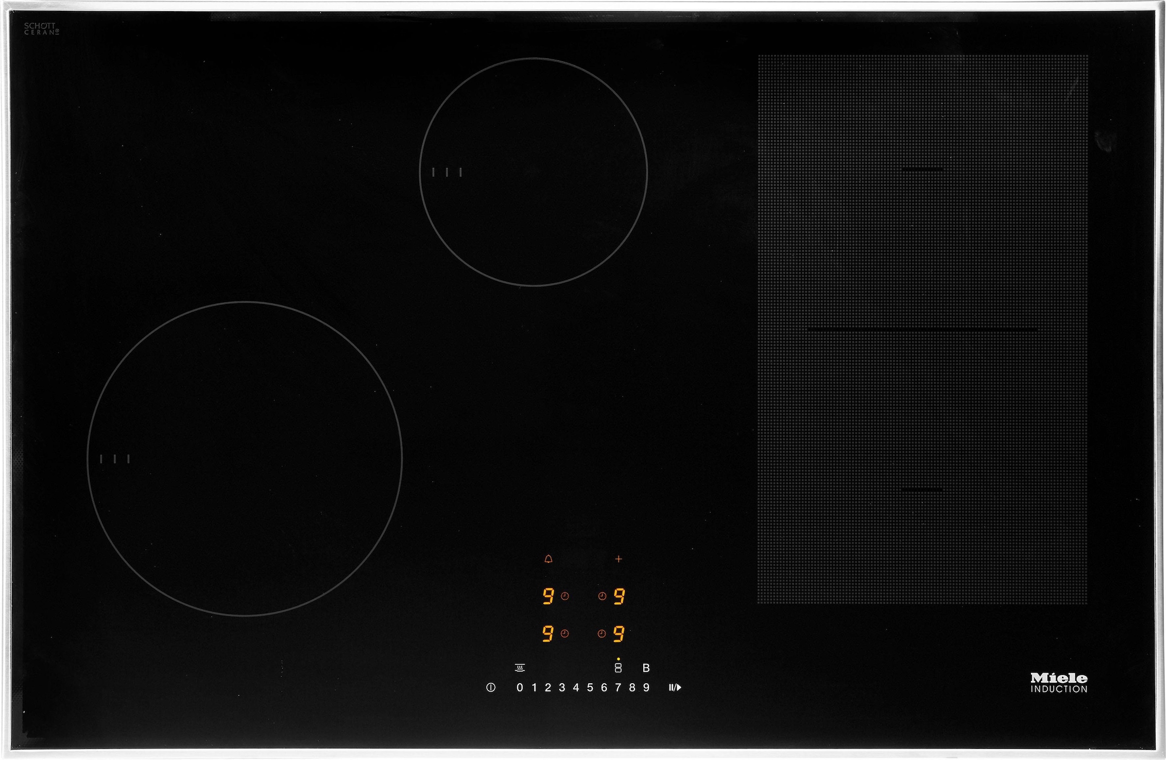 Miele Flex-Induktions-Kochfeld "KM 7474 FR" Mit 4 Kochzonen inkl. 1 leistun günstig online kaufen