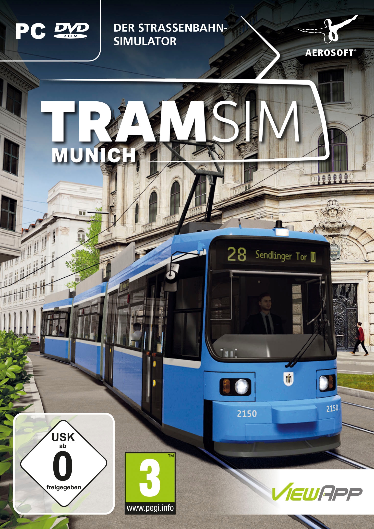 aerosoft Spielesoftware »TramSim München« PC