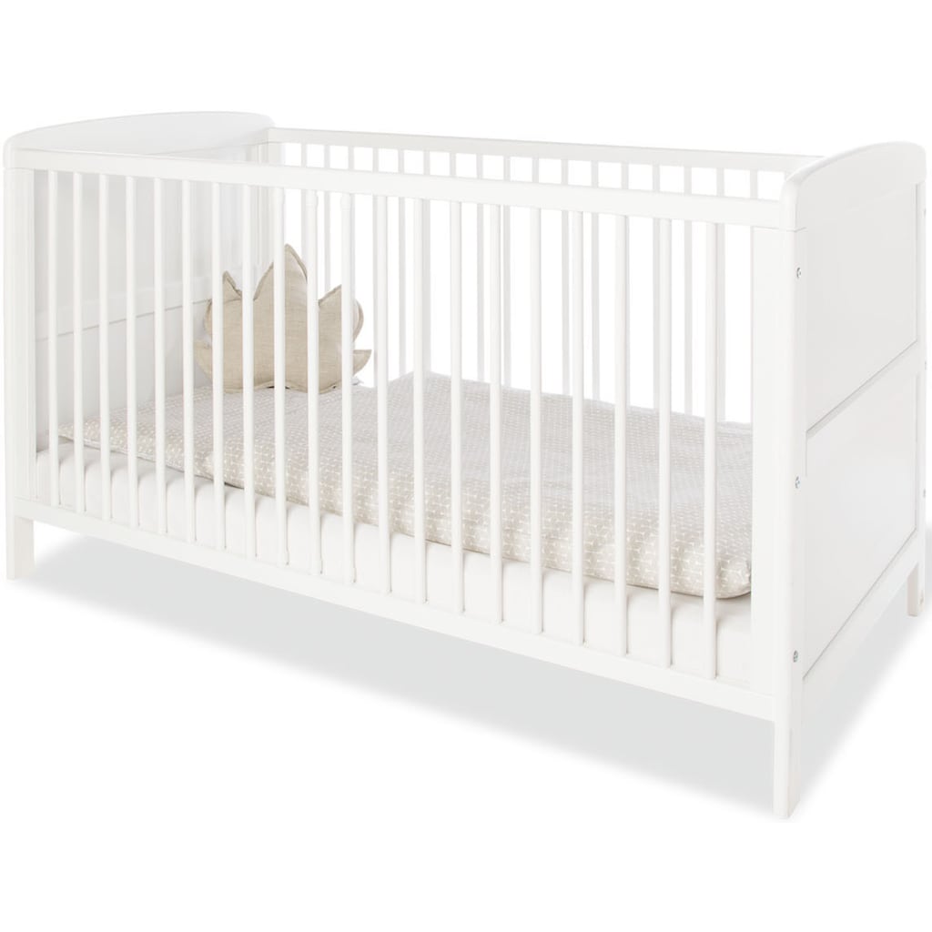 Pinolino® Babyzimmer-Komplettset »Viktoria«, (Set, 3 St., Kinderbett, Schrank 2-türig, Wickelkommode)