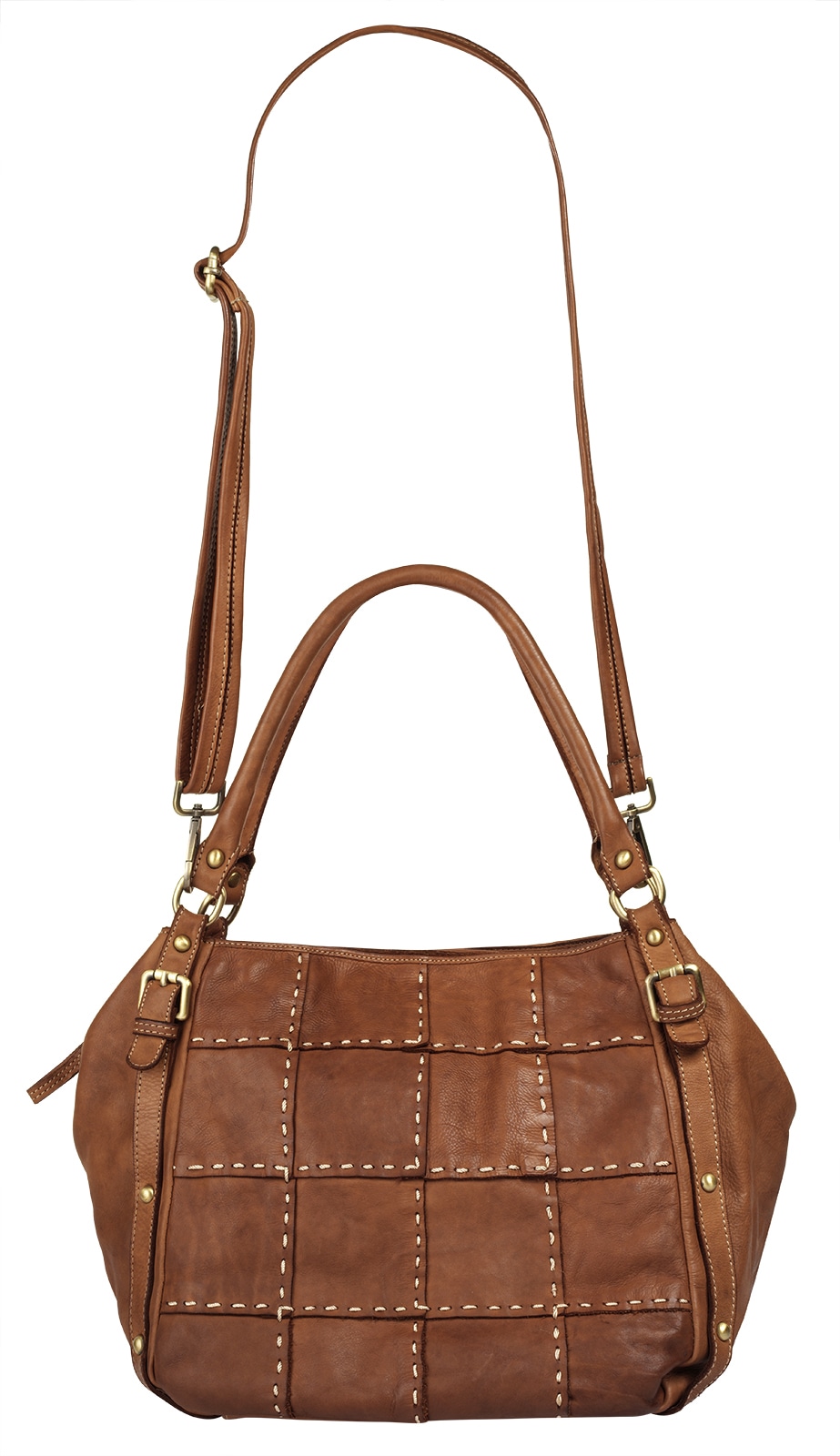 Samantha Look Shopper, echt Leder, Made in Italy
