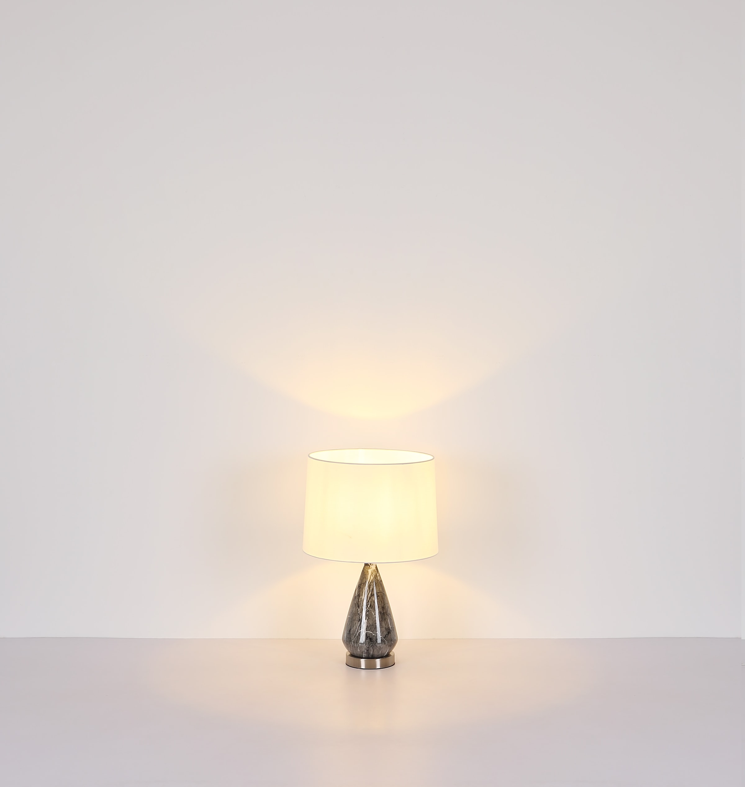 GLOBO LIGHTING Tischleuchte »KISA« E27 1 Stk. Tischlampe Nachttischlampe Deko-Tischleuchte Schlafzimmer