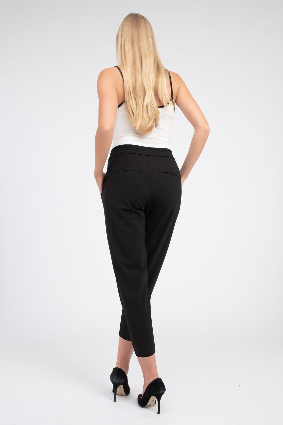 Recover Pants Stoffhose »Bundfaltenhose«, mit Unimuster