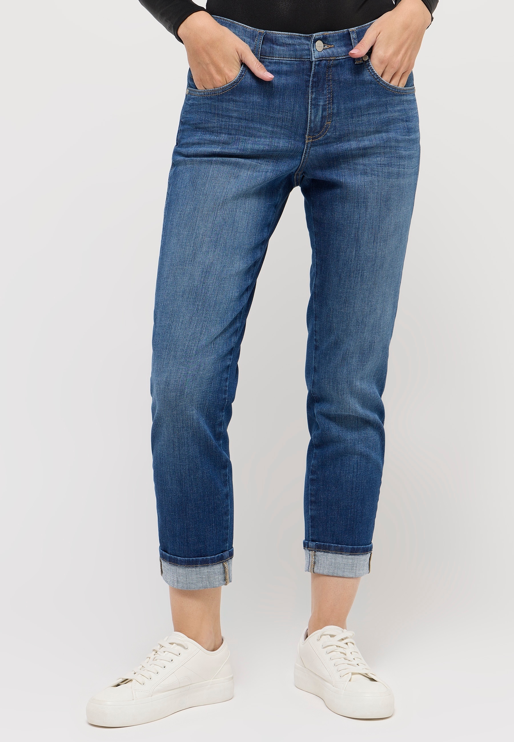 Mom-Jeans »DARLEEN CROP TU«, im Five-Pocket Style