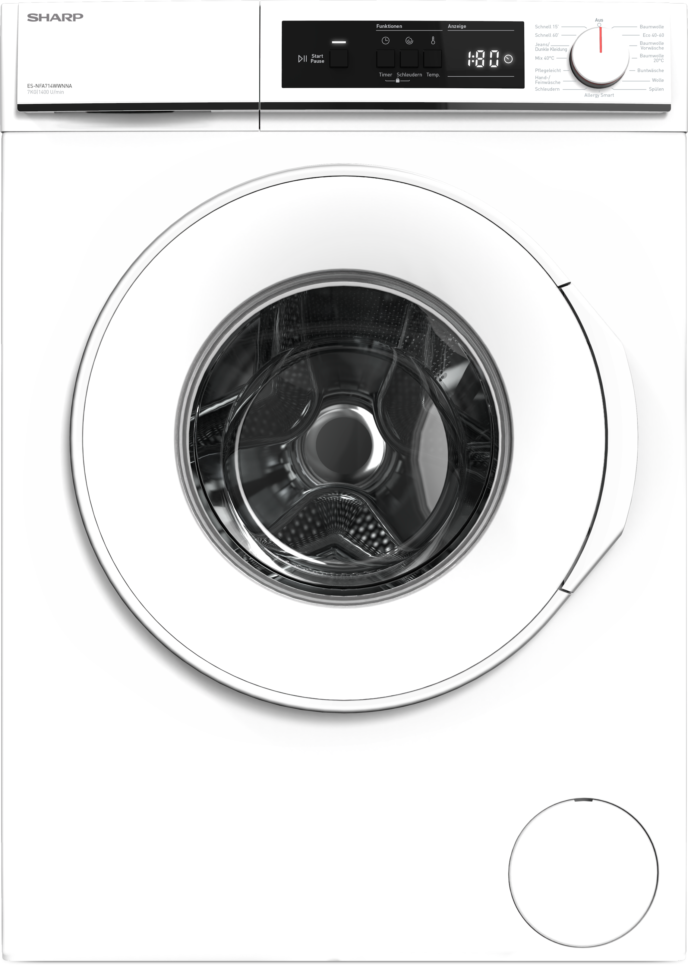 Sharp Waschmaschine Budget PROMO "ES-NFA714WWNNA-DE" 7 kg 1400 U/min 7kg / günstig online kaufen