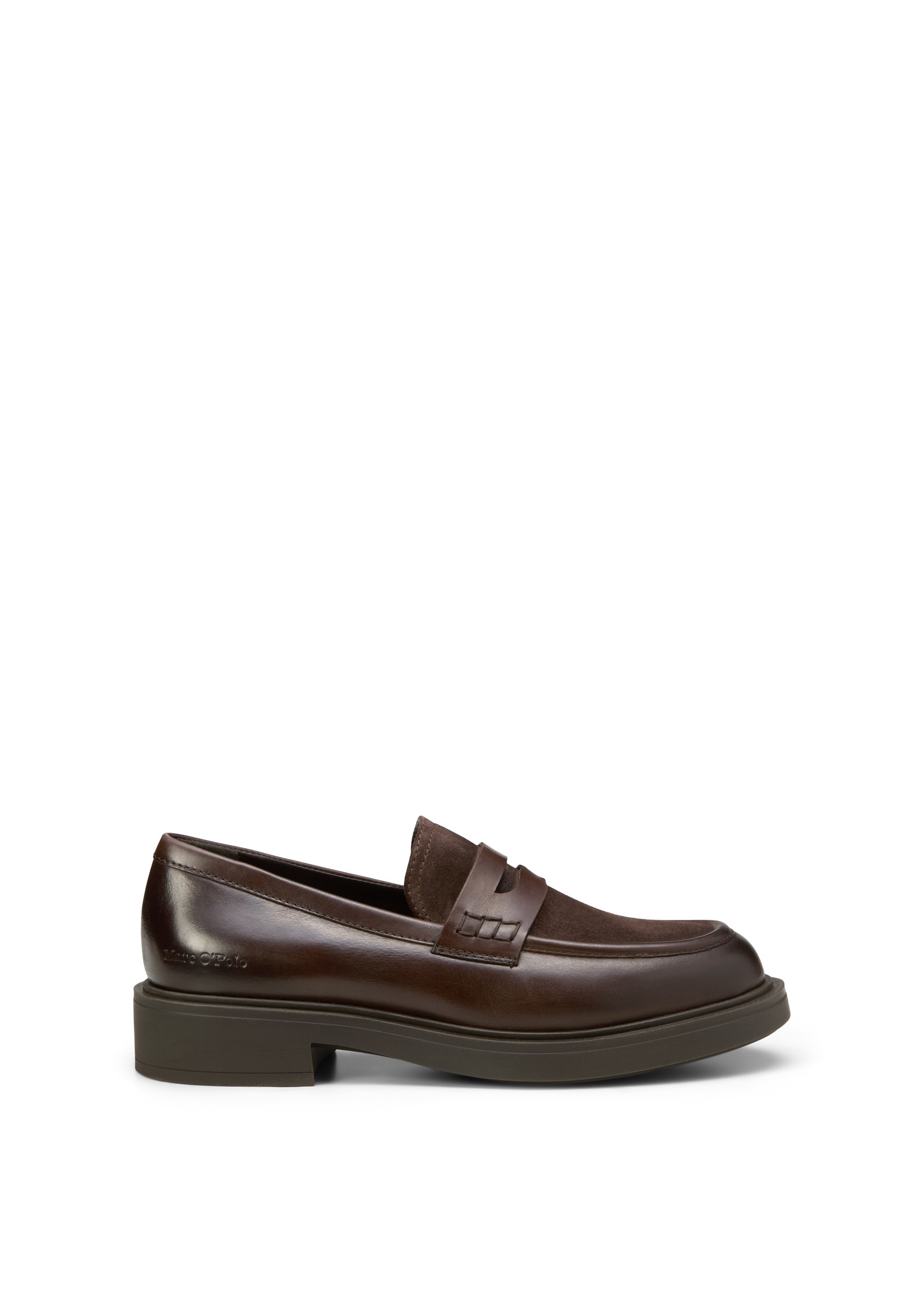 Marc OPolo Loafer "aus Leder-Mix: glatt und Velours" günstig online kaufen