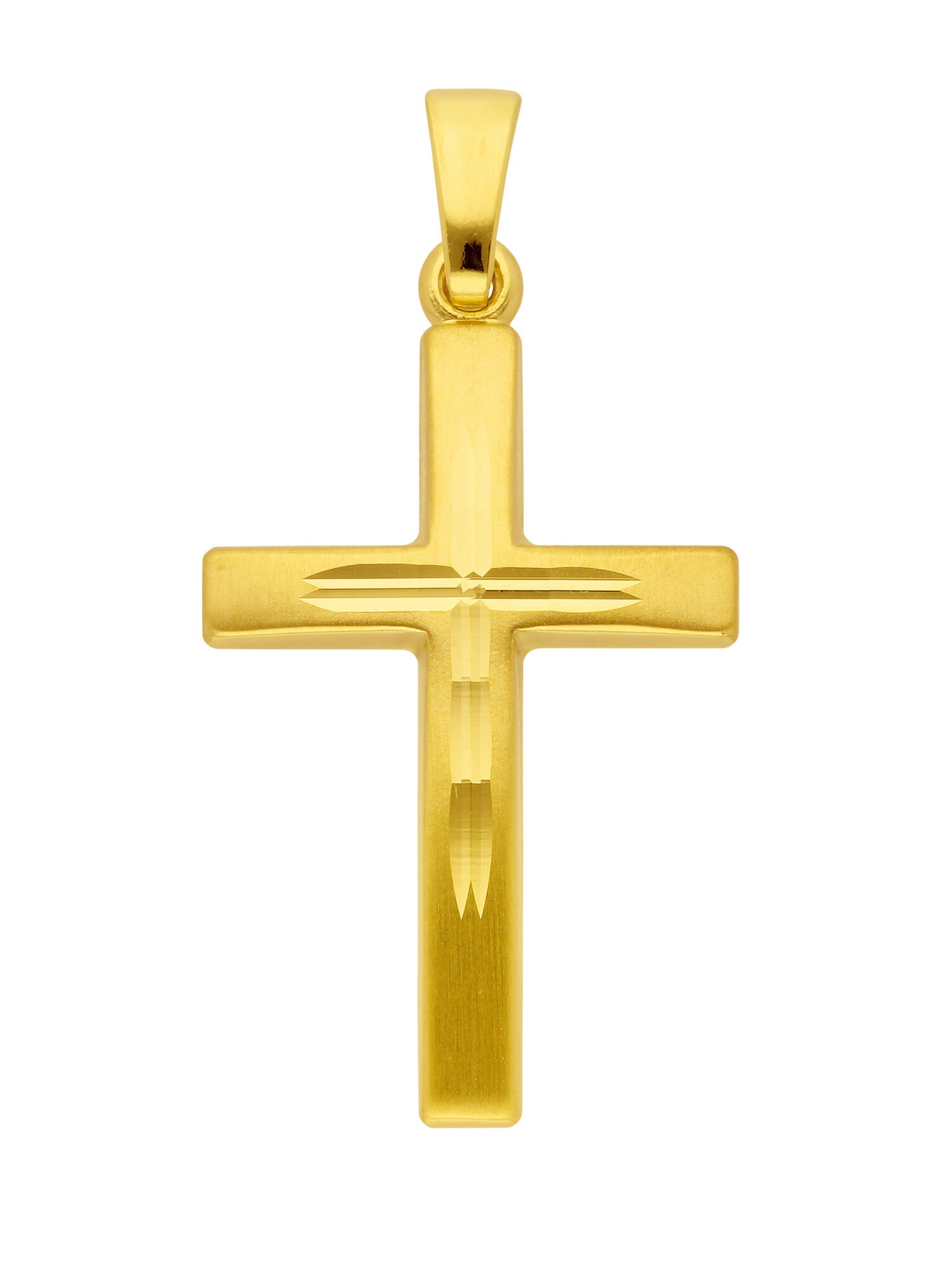 Adelia´s Kettenanhänger »333 Gold Kreuz Anhänger«, Goldschmuck für Damen &  Herren | BAUR