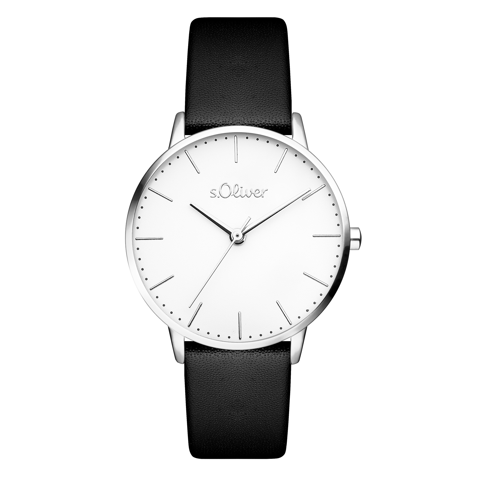 s.Oliver Quarzuhr »Modern Basics« Armbanduhr, Damenuhr, analog