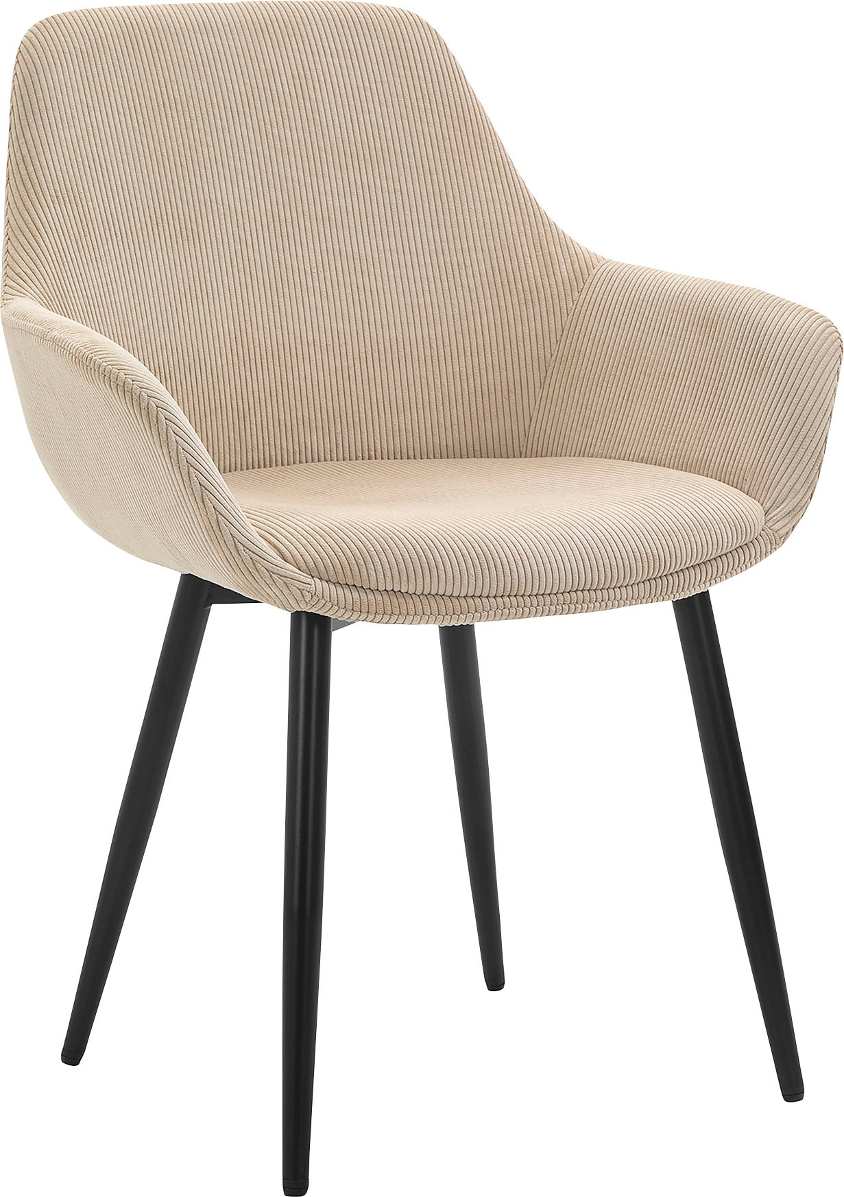 SalesFever Armlehnstuhl "Komfortabler Esszimmerstuhl im zeitlosen Design" ( günstig online kaufen