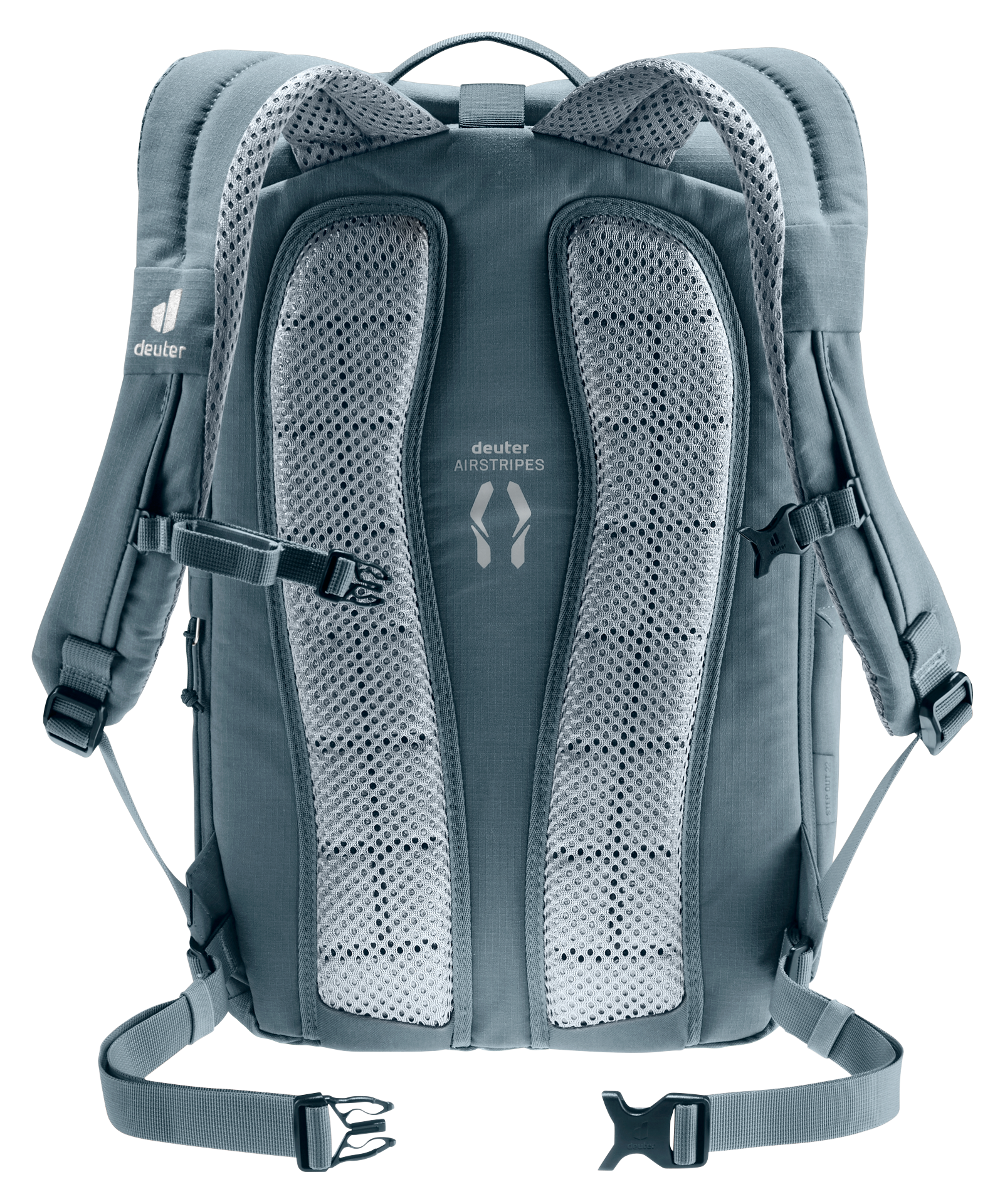 Freizeitrucksack DEUTER "STEPOUT 22 L", schwarz, Rucksäcke, B/H/T: 27cm x 46cm x 21cm, Web, Polyester, unifarben, Freizeitrucksack, für Sportmode, Outdoormode und Streetwear, mit 22 Liter Volumen, B:27cm H:46cm T:21cm 2