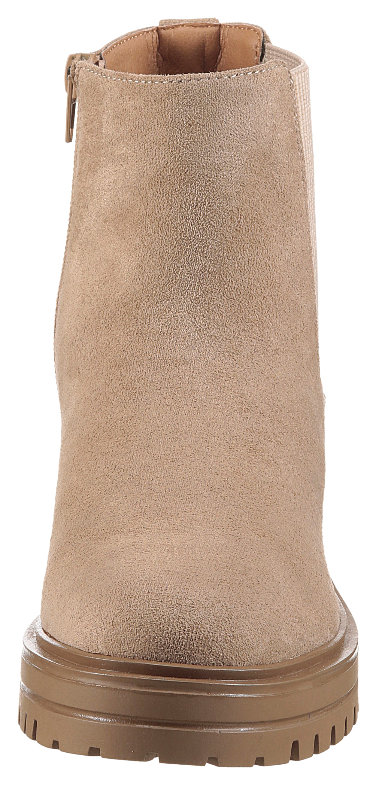 Aniston SHOES Chelseaboots, Stiefelette, Blockabsatz, mit breitem Stretch - NEUE KOLLEKTION
