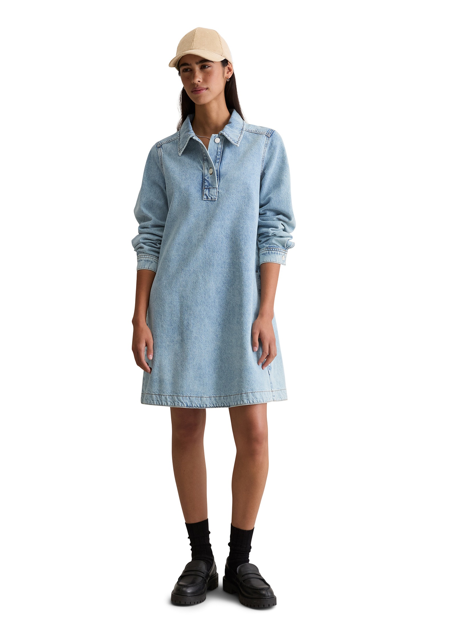 Marc O'Polo DENIM Jeanskleid »aus Rigid Denim«