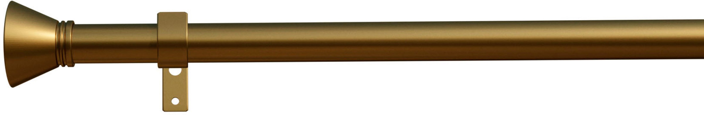 indeko Gardinenstange "Ibiza" Ø 16 mm 1 läufig-läufig Wunschmaßlänge günstig online kaufen