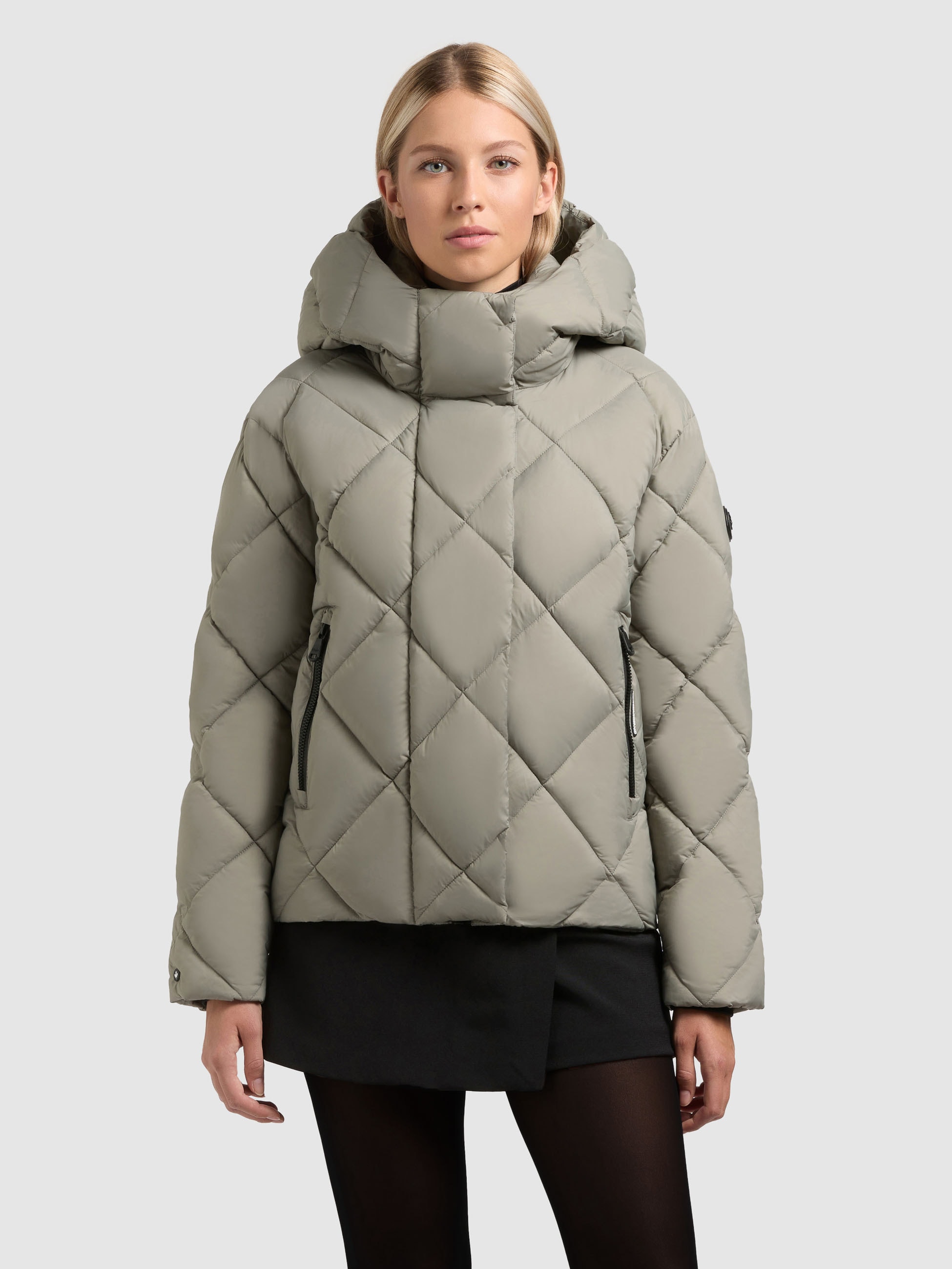 khujo Steppjacke »LILIAN« mit Kapuze