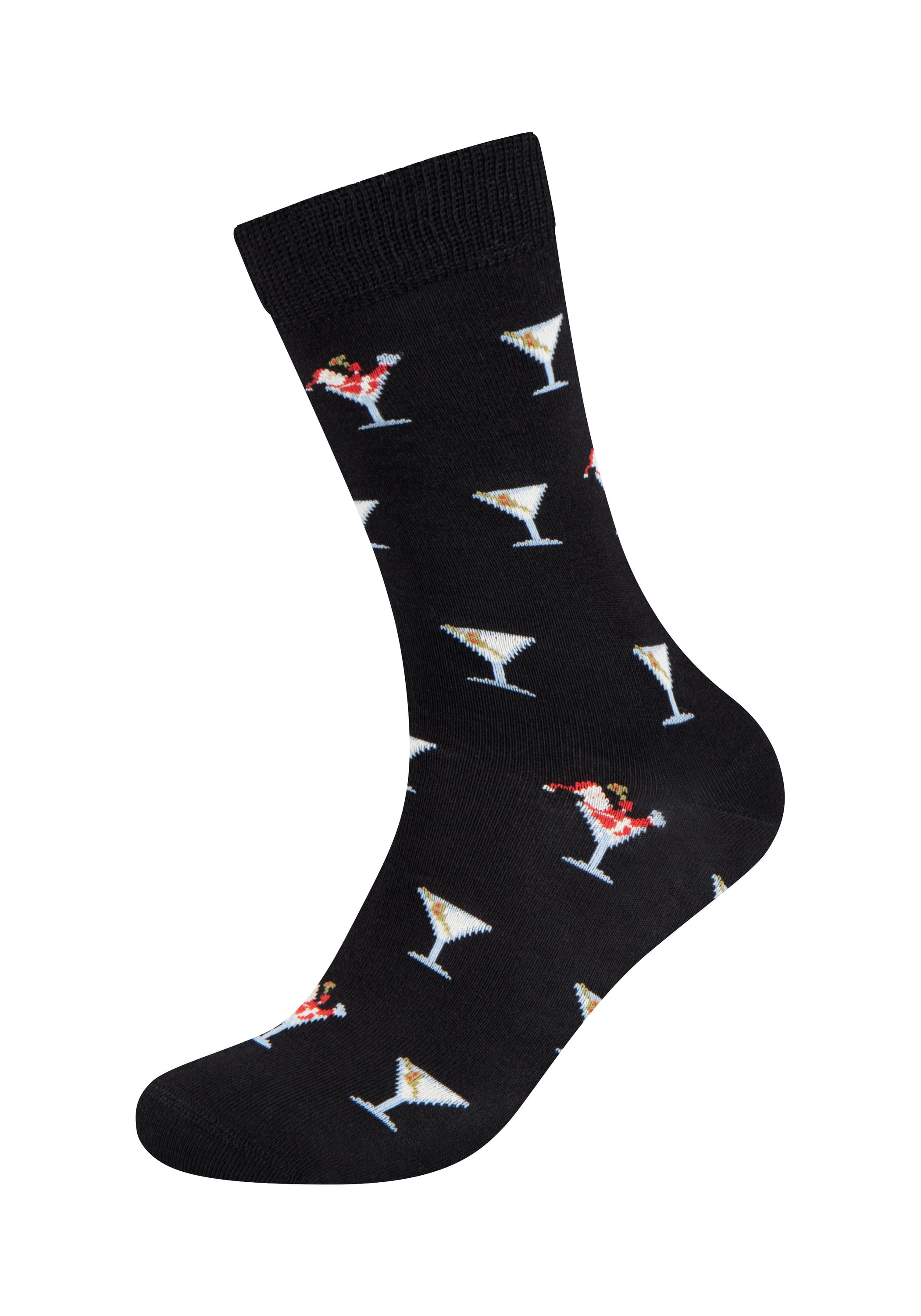 Fun Socks Socken »Socken 3er Pack«, 3er Pack Weiche Socken aus organischer Baumwolle, Gestrickt mit 200 Nadeln für beste Qualität