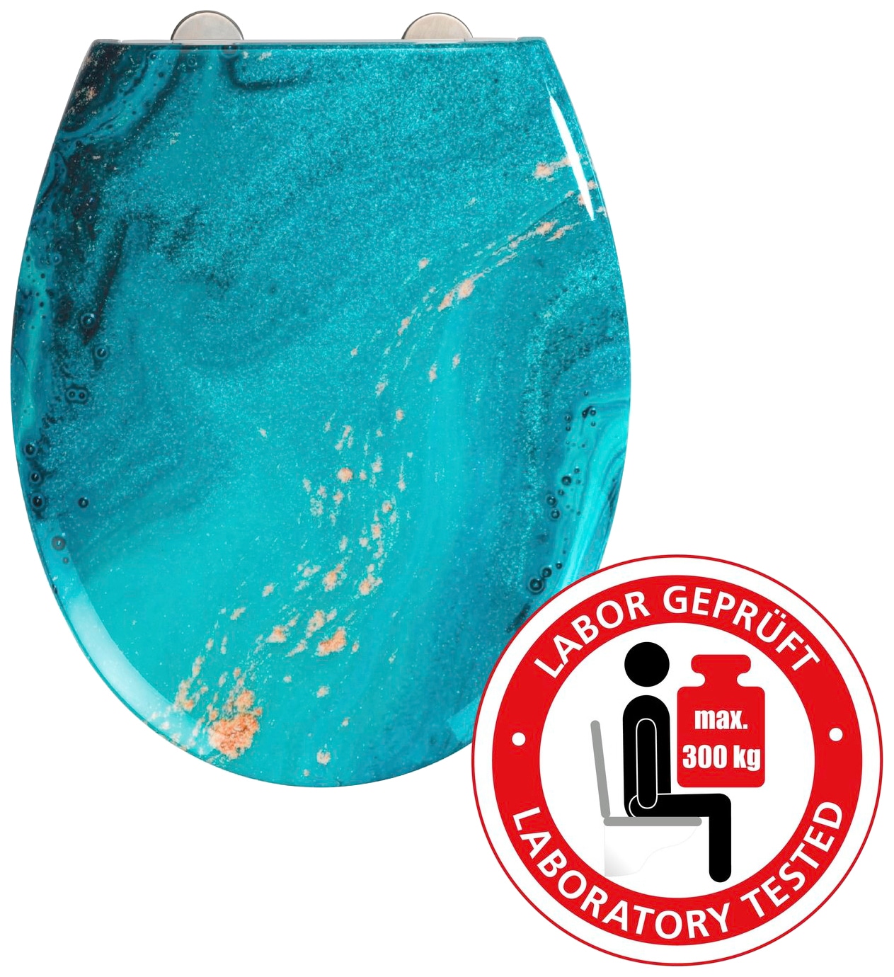 WENKO WC-Sitz "Stream" 1 Stk. tlg. Duroplast, mit Absenkautomatik günstig online kaufen