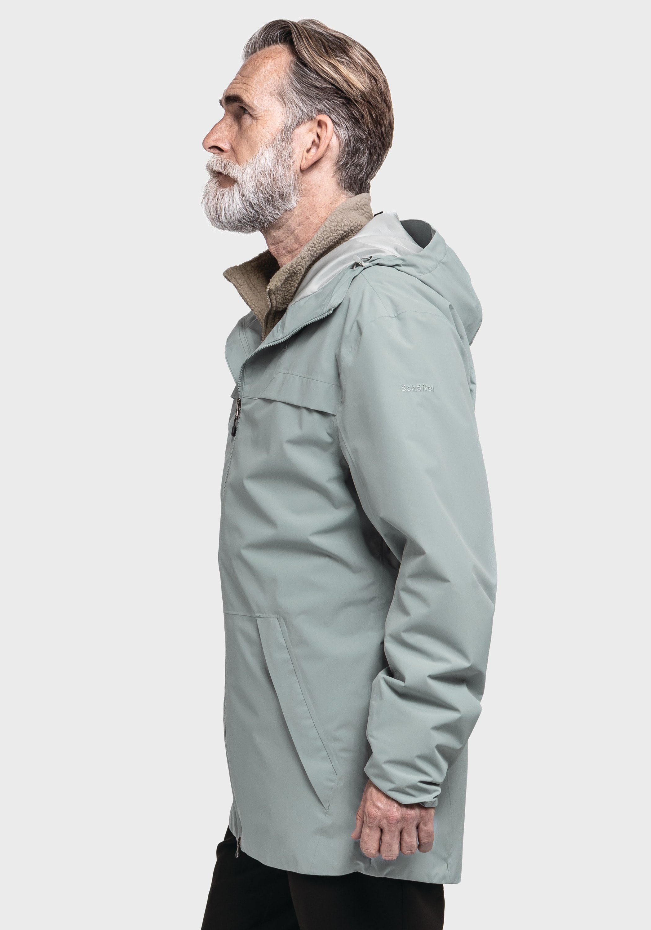 Schöffel Langjacke »Urban Parka Style Bohorok MNS«, mit Kapuze