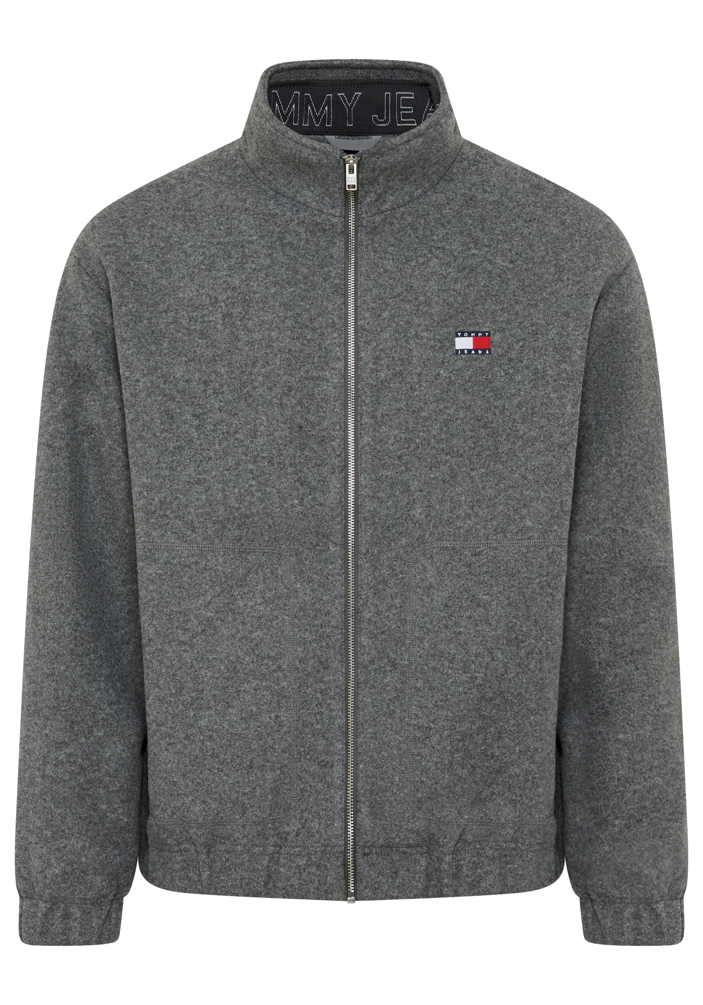 Tommy Jeans Fleecejacke "TJM ESSENTIAL WOOL PADDED" relaxed fit, Stehkragen günstig online kaufen