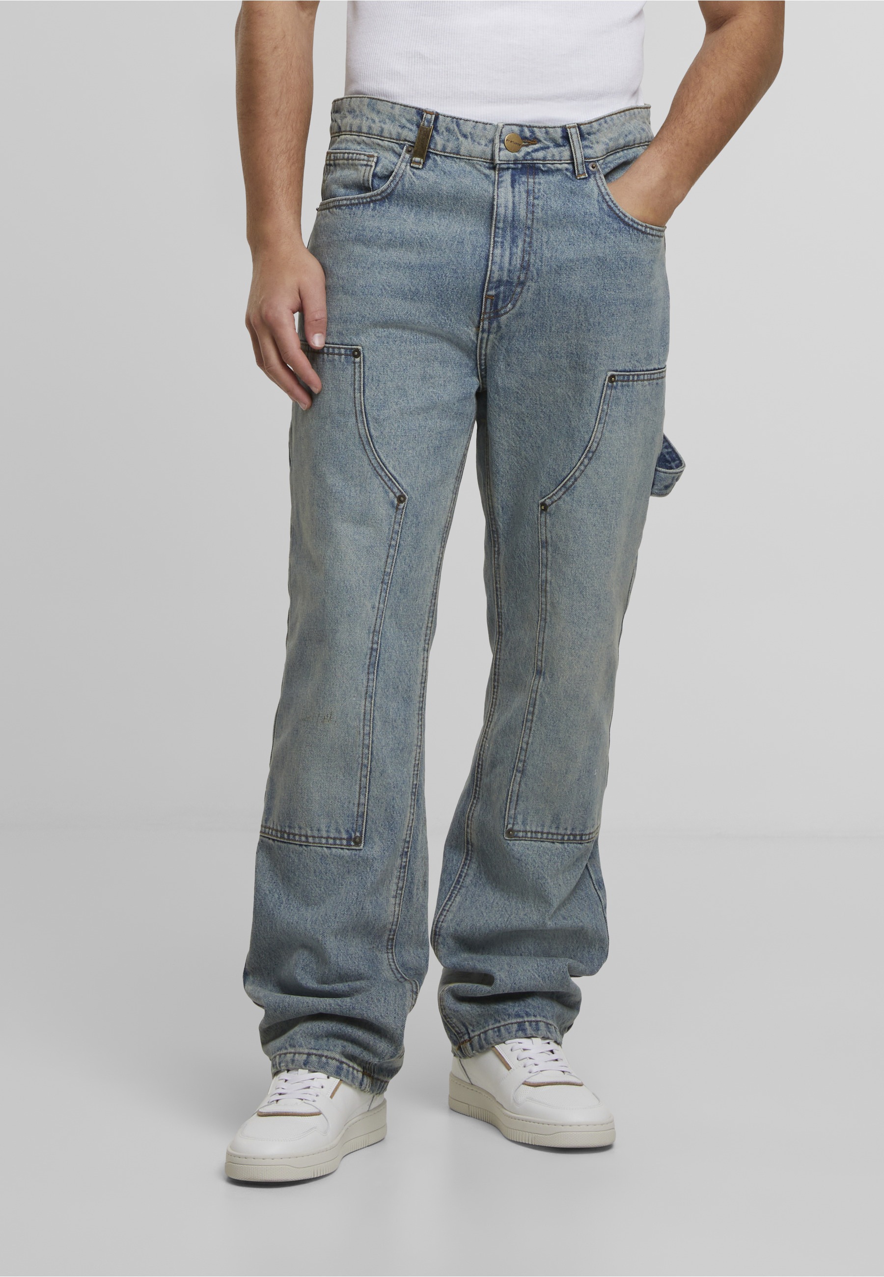 2Y Studios Haldor Carpenter Straight Jeans Vintage Blue 29 2