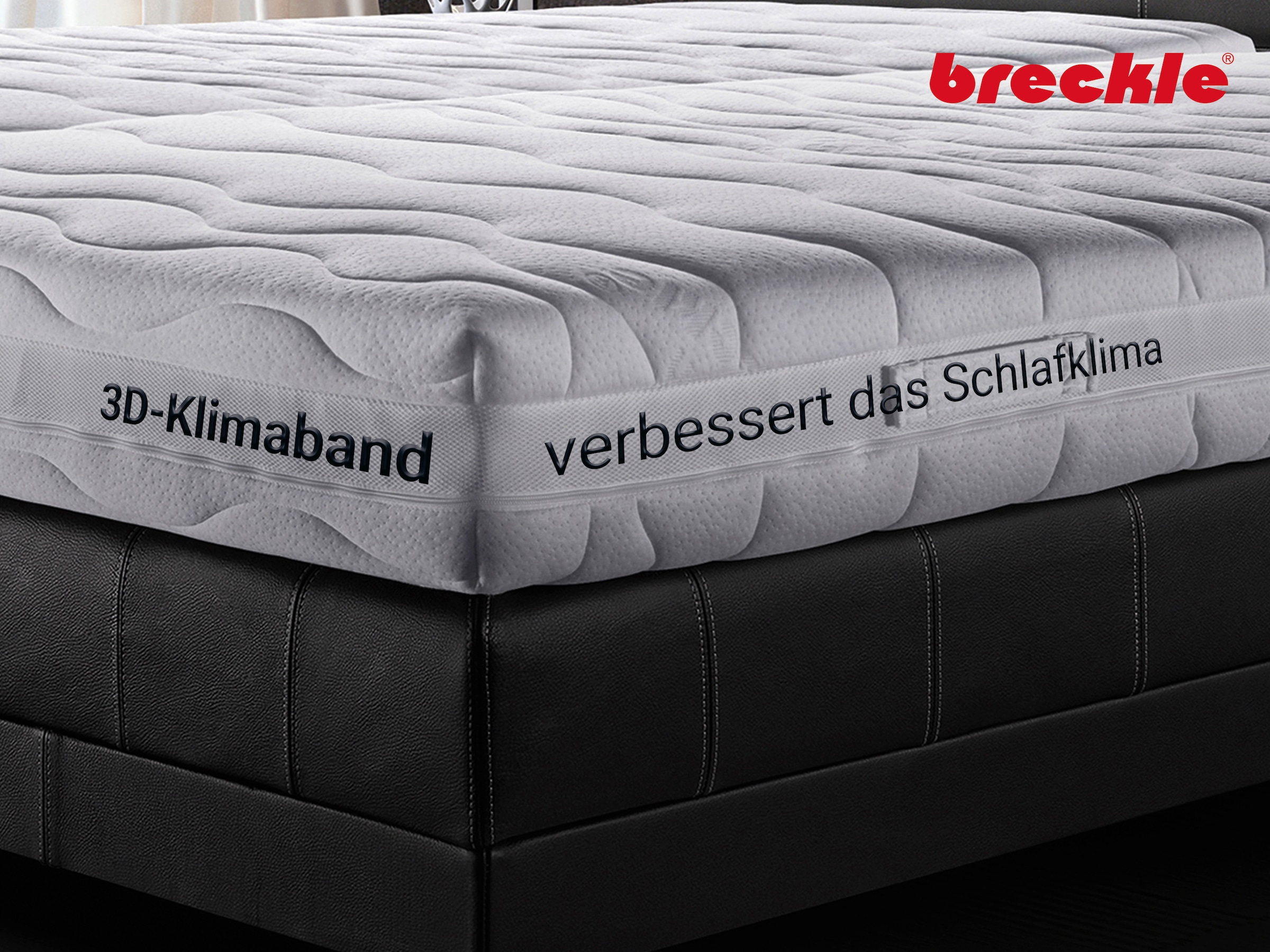 Breckle Kaltschaummatratze »Pro Body S 592, 7 Zonen Matratze 90x200 cm, 140x200 cm« 22 cm hoch Raumgewicht: 35 kg/m³ 1 Stk. tlg. & weitere Größen, Matratze H2/H3, ergonomisch, atmungsaktiv