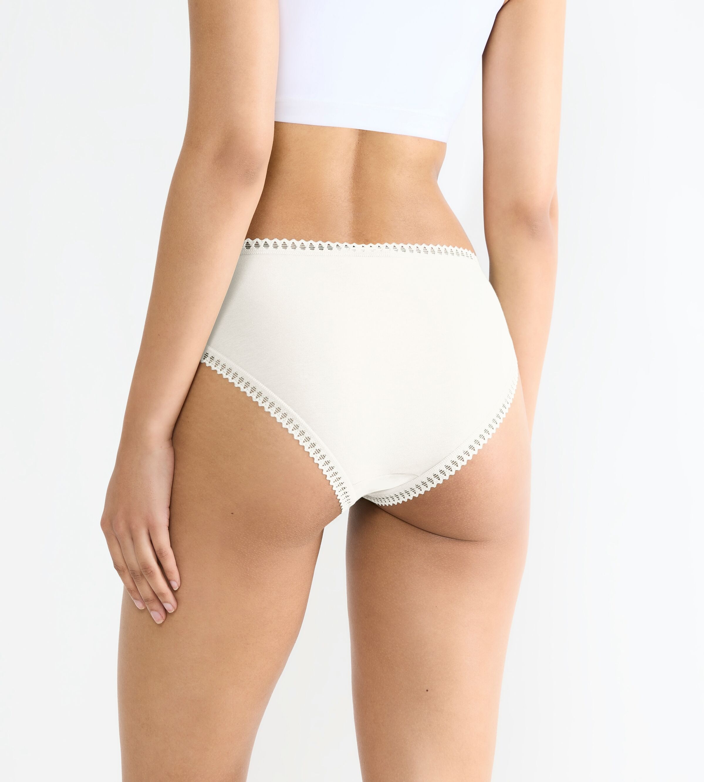 Thumbnail - sloggi Slip "GO Crush", hoher Beinausschnitt, Spitze, feminin, weich, elastisch, Baumwollmix