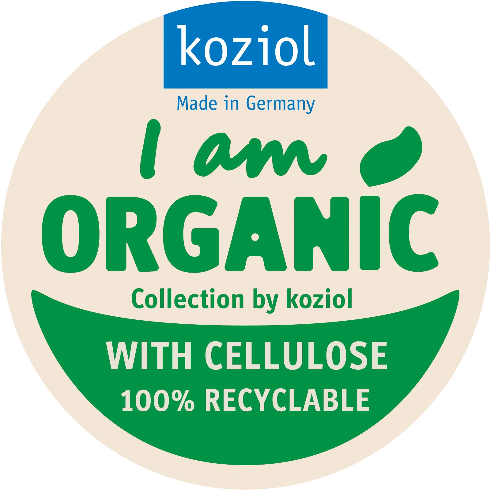 KOZIOL Biomülleimer »BIBO«, 1 Behälter, 100% recycelbar. Melaminfrei, made in Germany