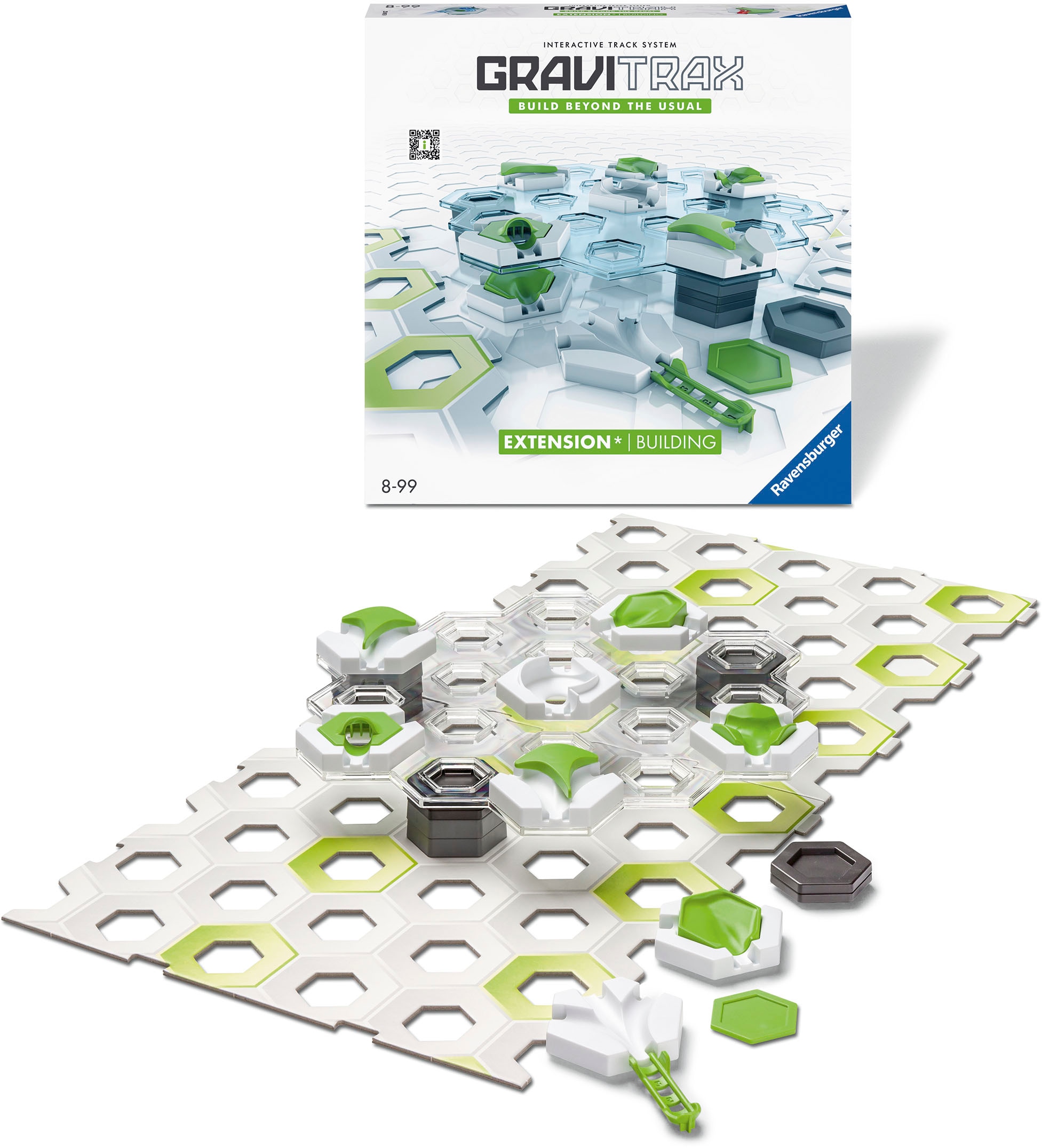Ravensburger Kugelbahn-Bausatz »GraviTrax Extension Building«, Made in Europe