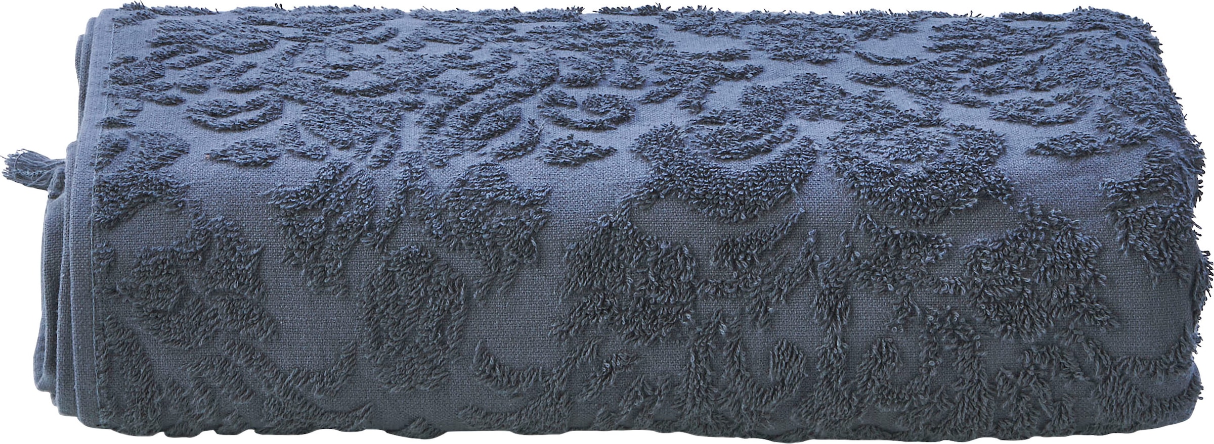 done. Duschtuch "Provence Ornaments" Uni Farben, Ornamente, mit Fransen günstig online kaufen