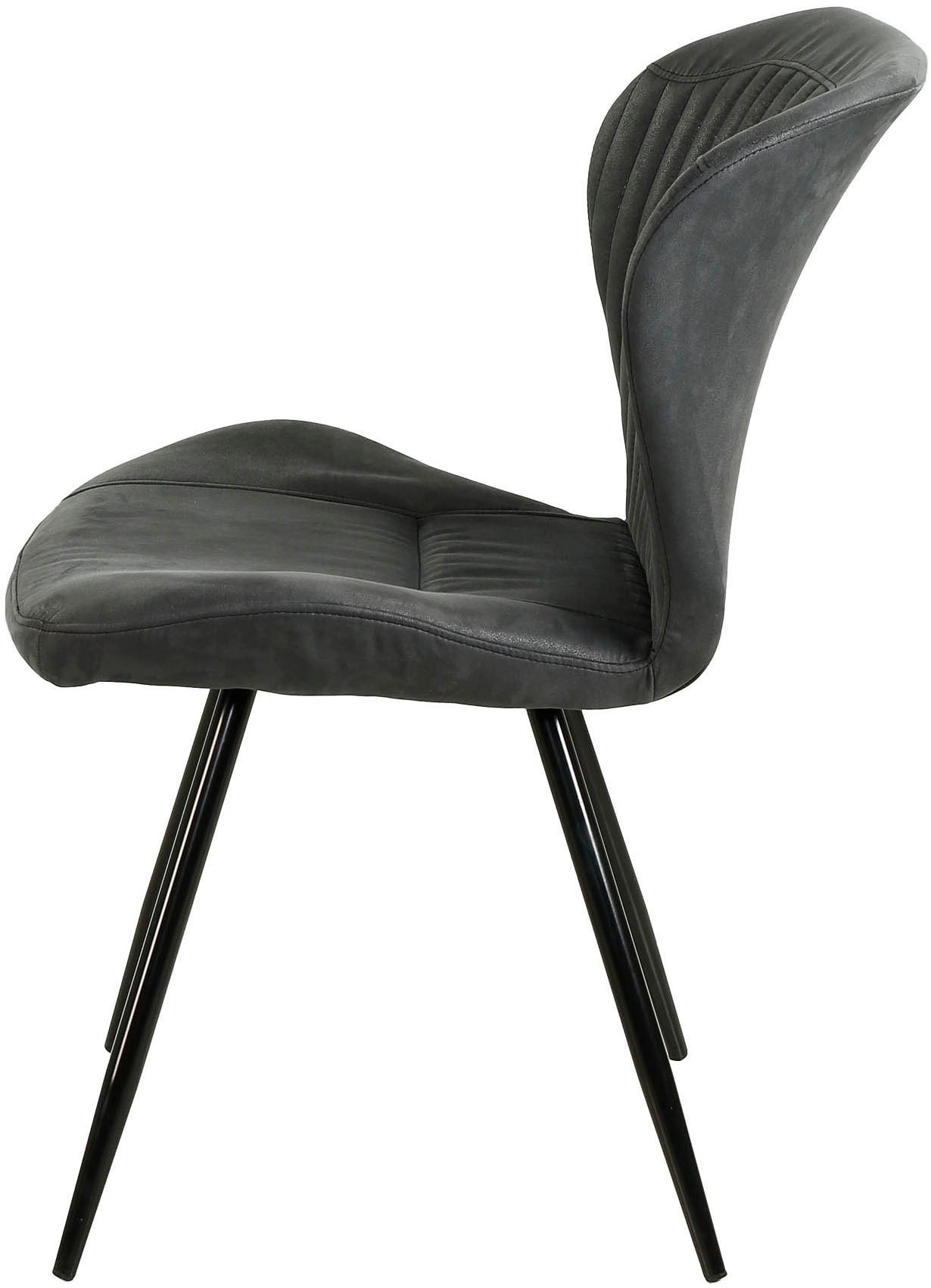 Jockenhöfer Gruppe Essgruppe »Olbia/Düren, Sitzgruppe (Set, 5-tlg., 1 Ausziehtisch und 4 Stühle)« 5 tlg. Tisch mit Butterflyauszug, 120-160 cm, Wildeiche