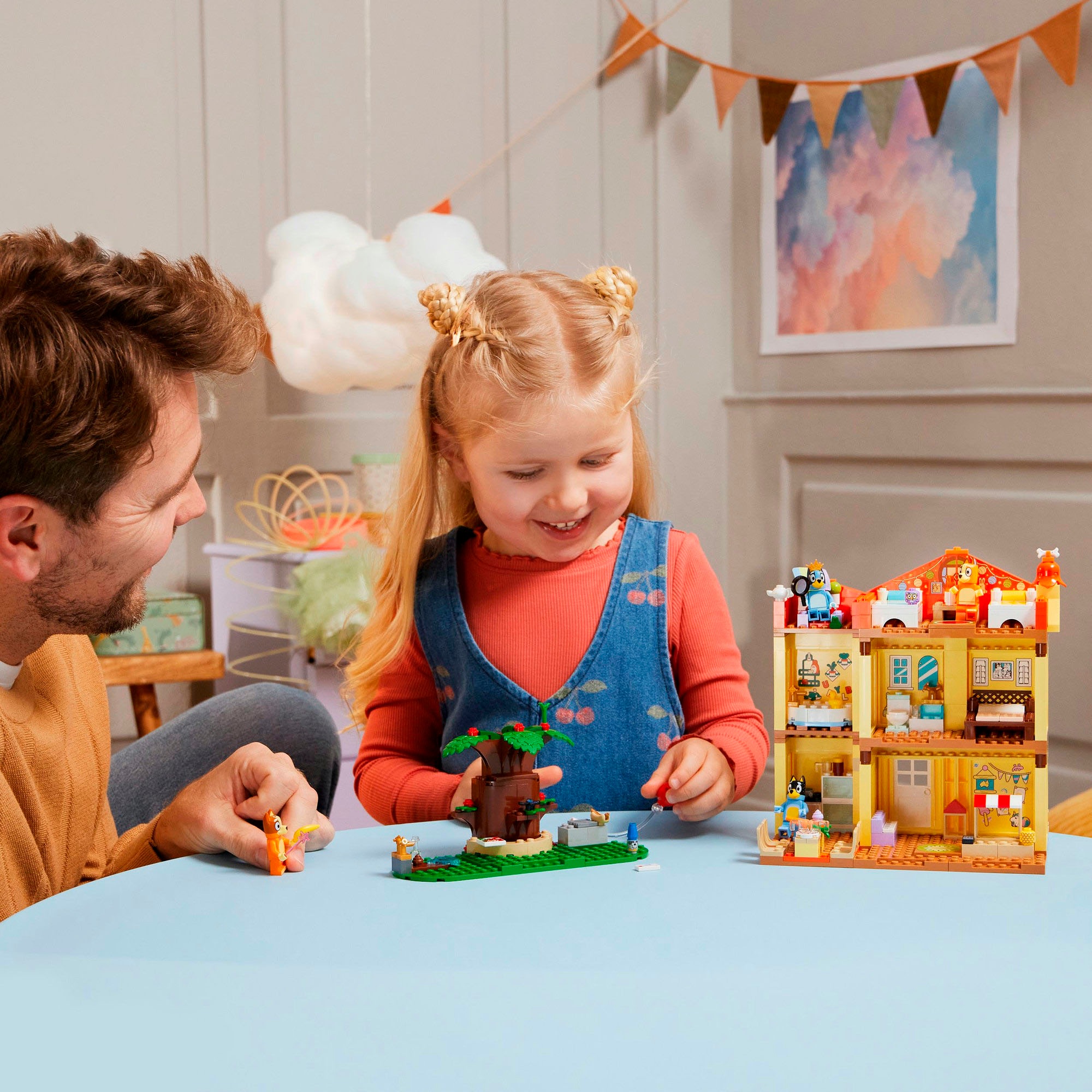 LEGO® Konstruktionsspielsteine »Blueys Haus (11203), LEGO Bluey«, (382 St.), Made in Europe