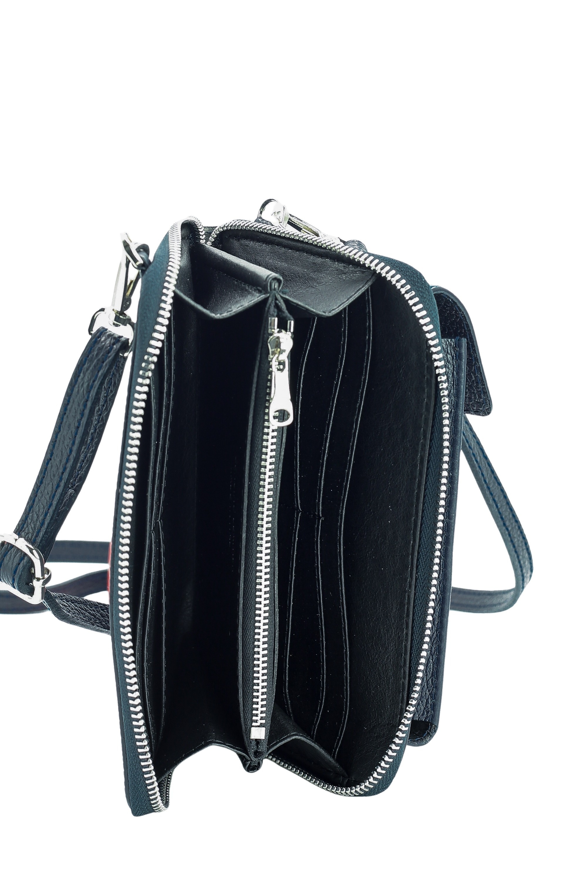 COLLEZIONE ALESSANDRO Umhängetasche »Event«, Echt Leder Handy Geldbörse zum Umhängen
