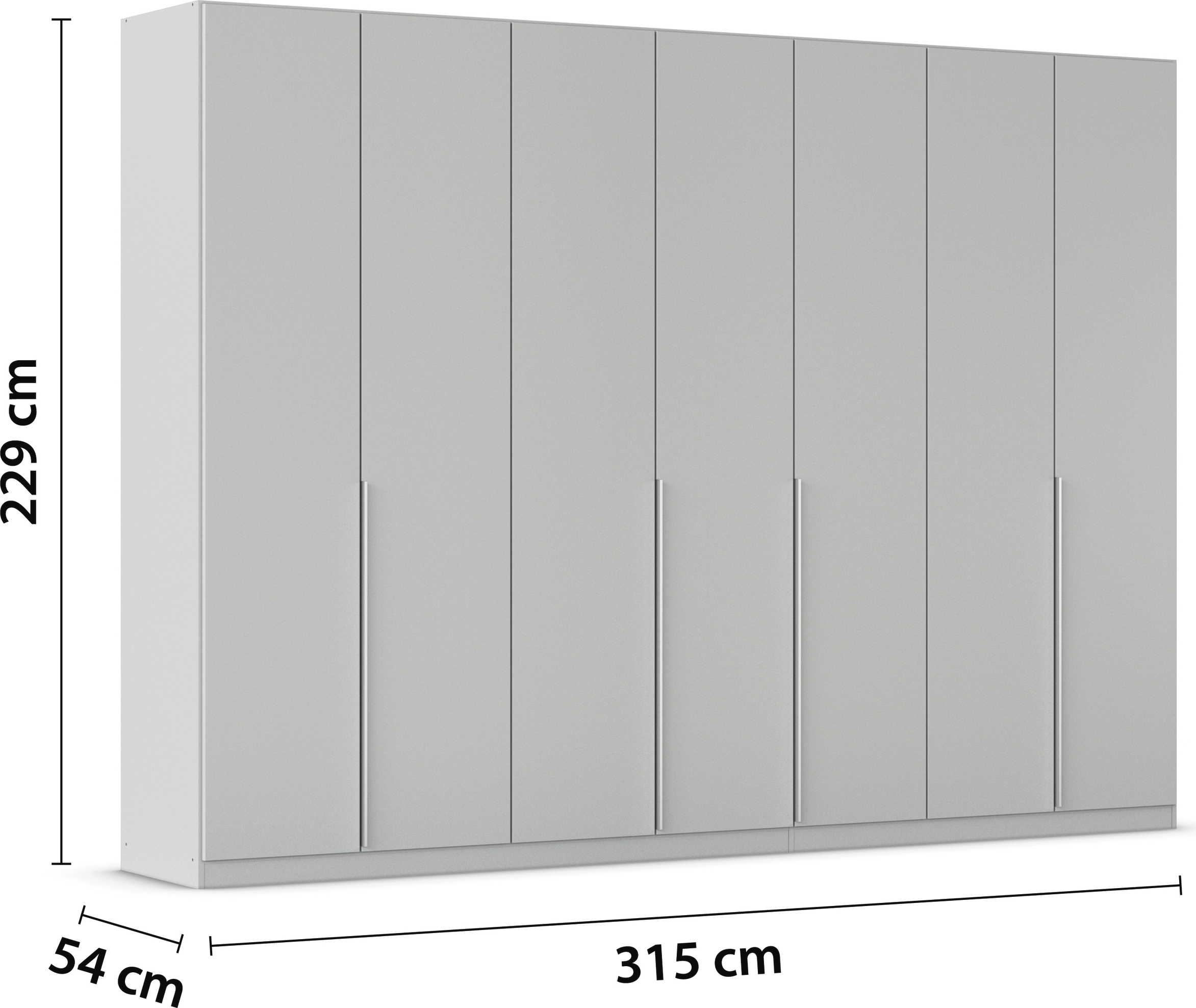 rauch Drehtürenschrank »Kleiderschrank Schrank Garderobe AGORDO TOPSELLER Schlafzimmer«, (in zwei Griff-Farben mit Dekor- oder Hochglanzfront), durchdachte Innenausstattung, in 6 Breiten und 2 Höhen MADE IN GERMANY