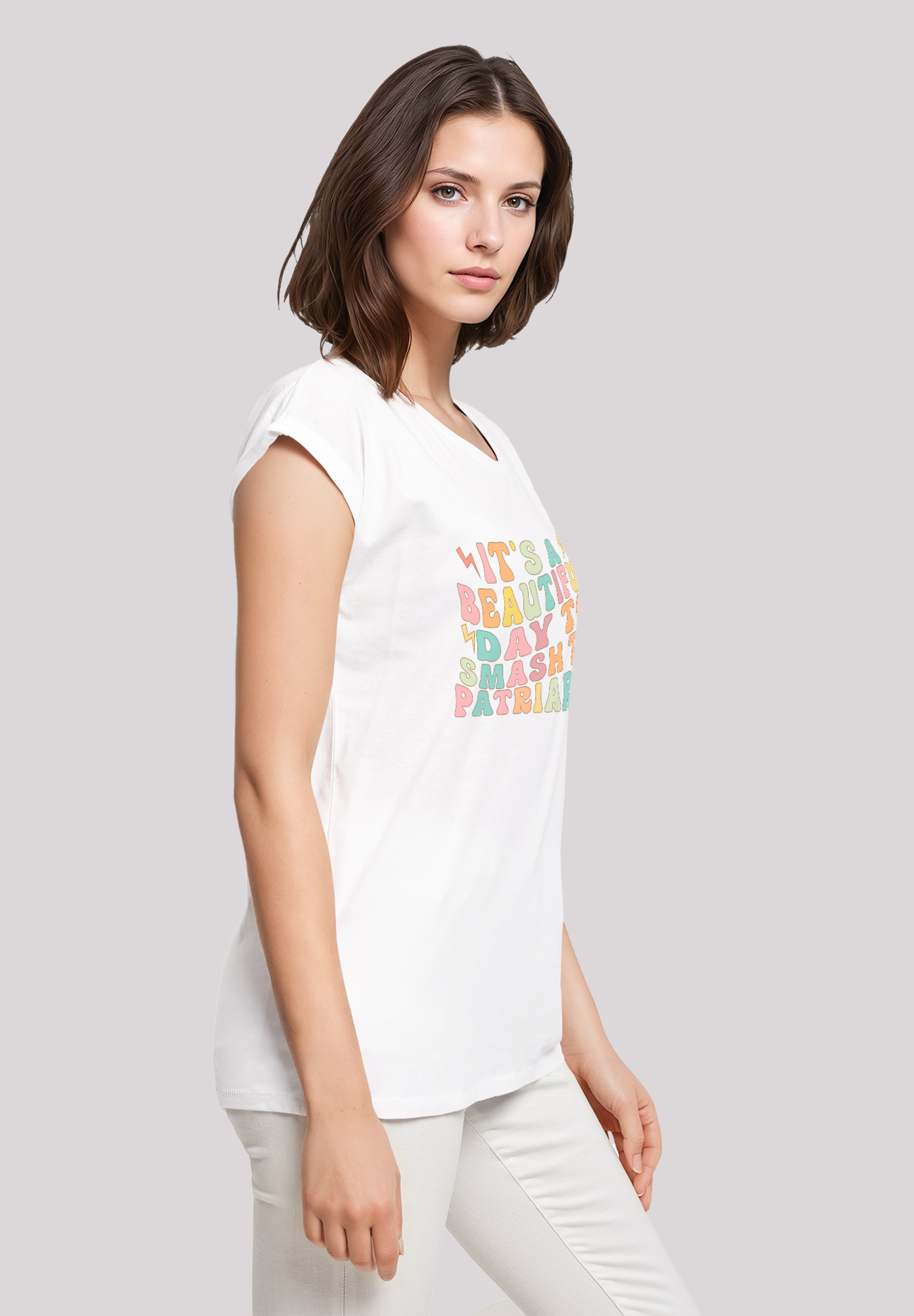 F4NT4STIC T-Shirt »Internationaler Frauentag Girl Power Patriarchat«, Premium Qualität