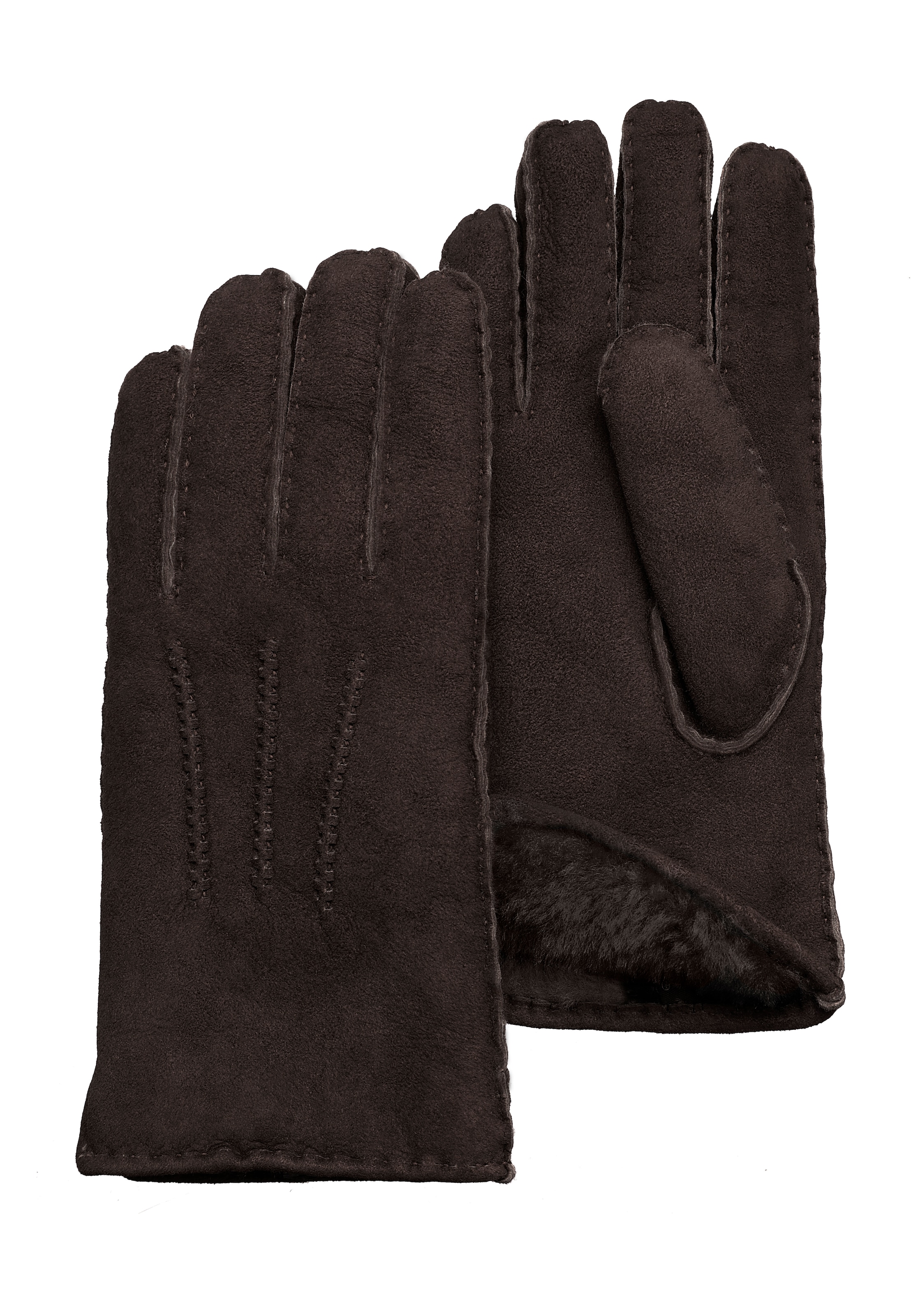 PEARLWOOD Lederhandschuhe "NORTH", warm gefüttert, Ziernähte, Temperaturreg günstig online kaufen