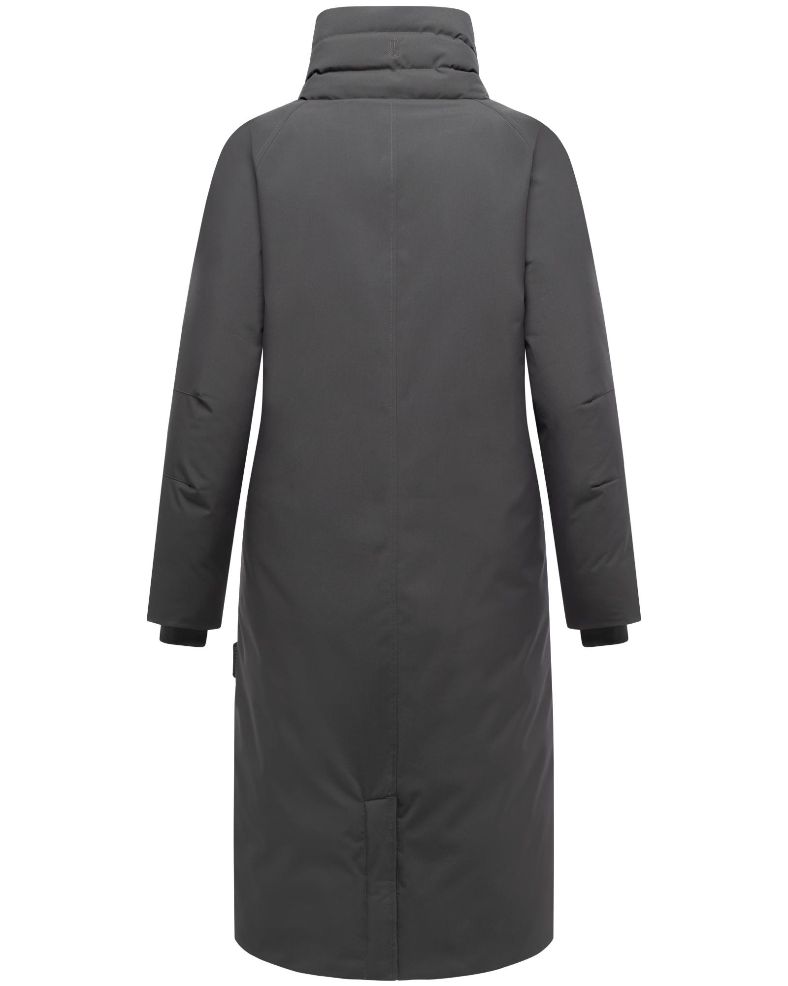 Navahoo Wintermantel »Traumblüte 14«, Warmer Parka mit Stehkragen
