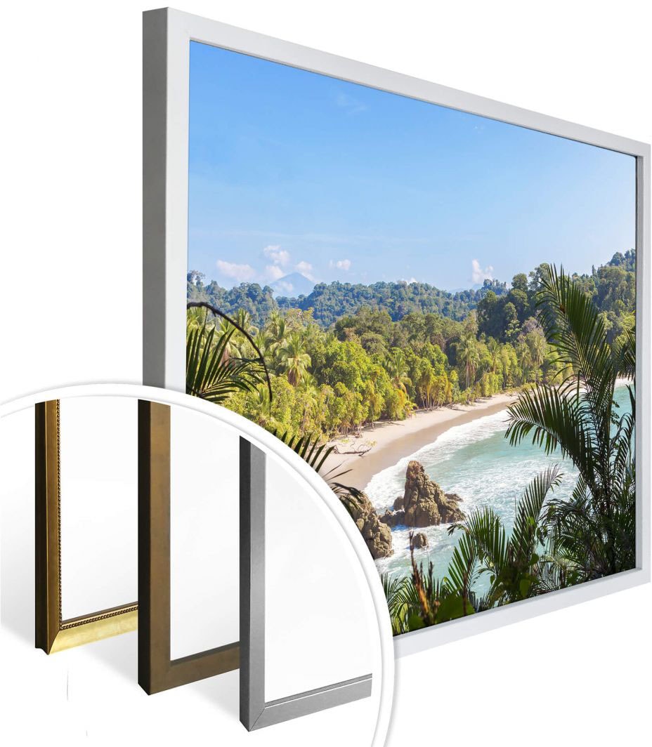 Wall-Art Poster »Dschungelblick Costa Rica«, Landschaften, (1 St.), Poster ohne Bilderrahmen