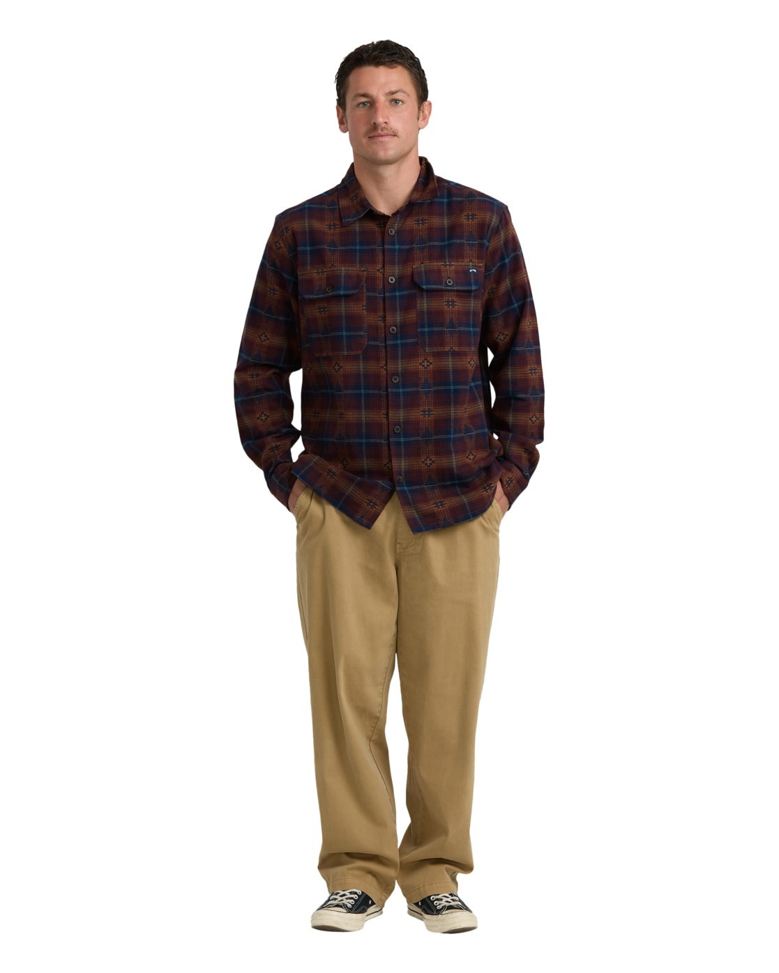 Billabong Langarmhemd »Offshore Jacquard Flannel«