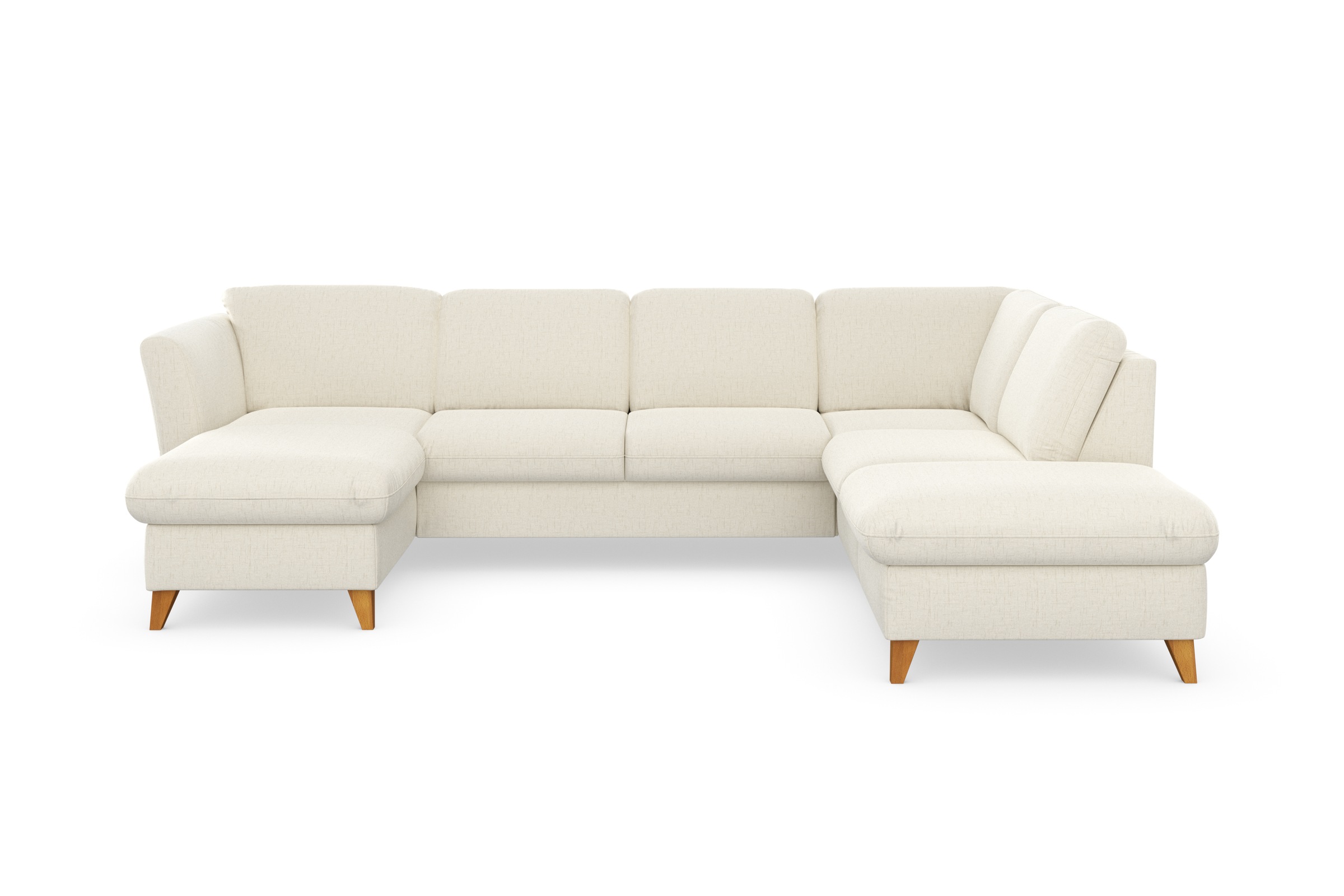 Home affaire Wohnlandschaft "Trelleborg U-Form" Federkern-Polsterung, wahlw günstig online kaufen