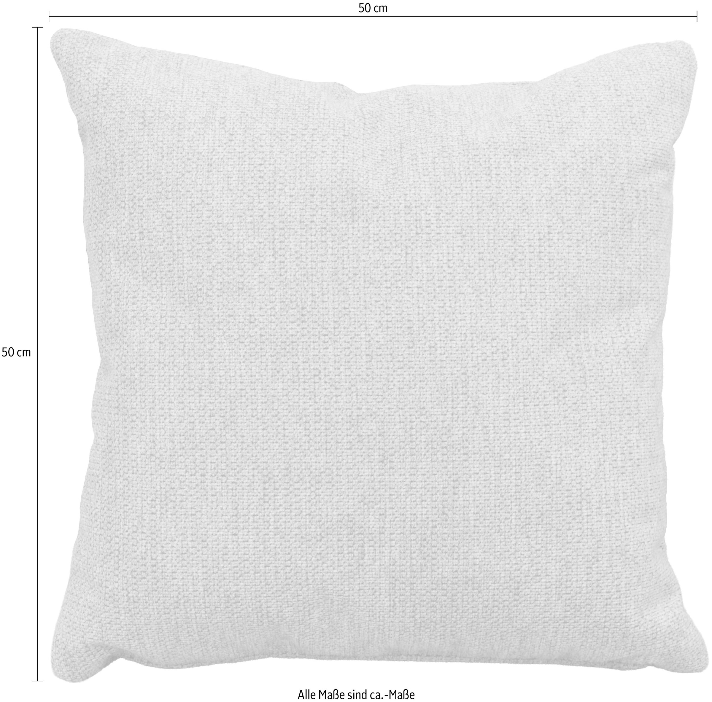 OTTO home Dekokissen »Viborg« Dekokissen mit Füllung, Sofakissen 2er Set 50x50cm