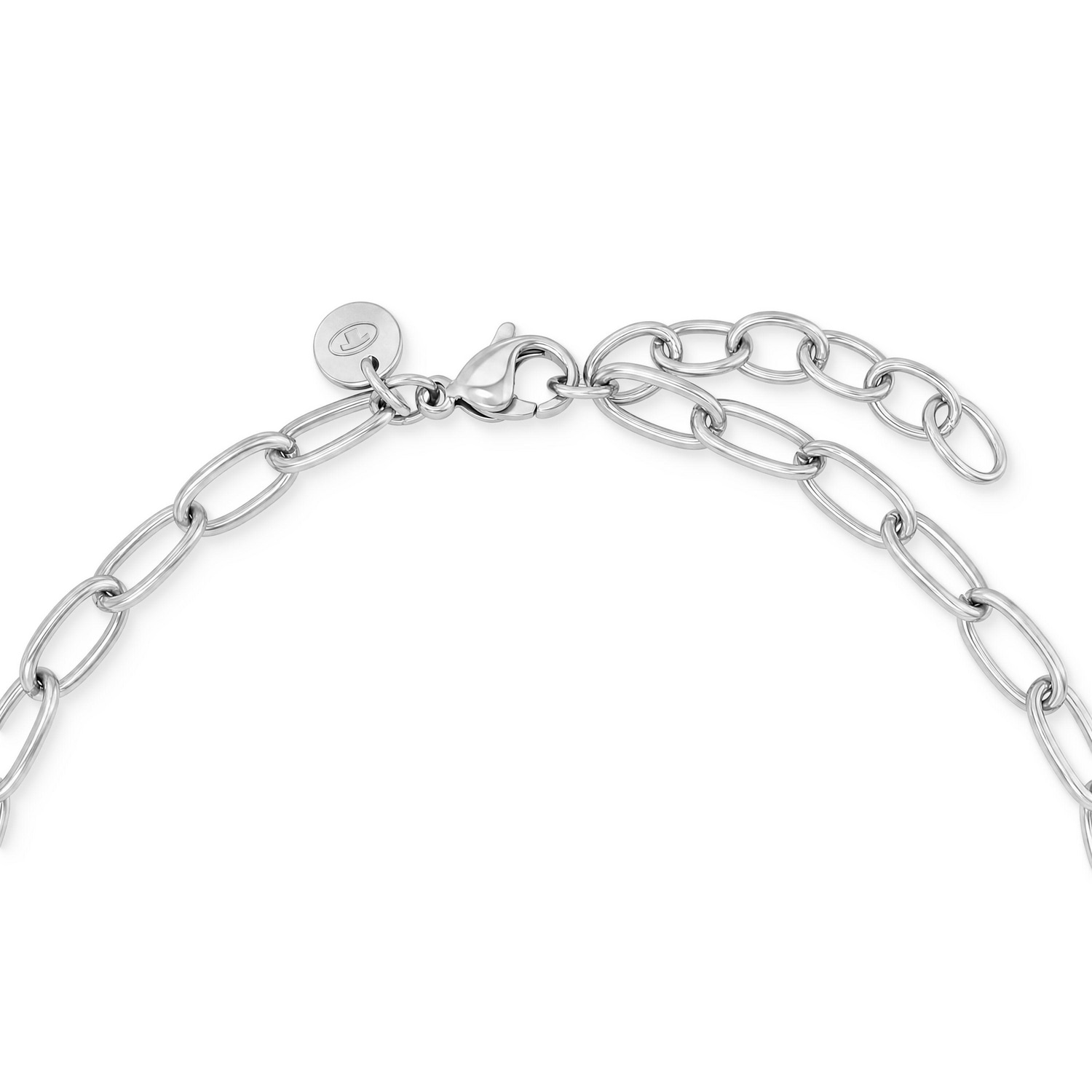 TOM TAILOR Kette mit Anhänger mit Kristallstein (synth.)