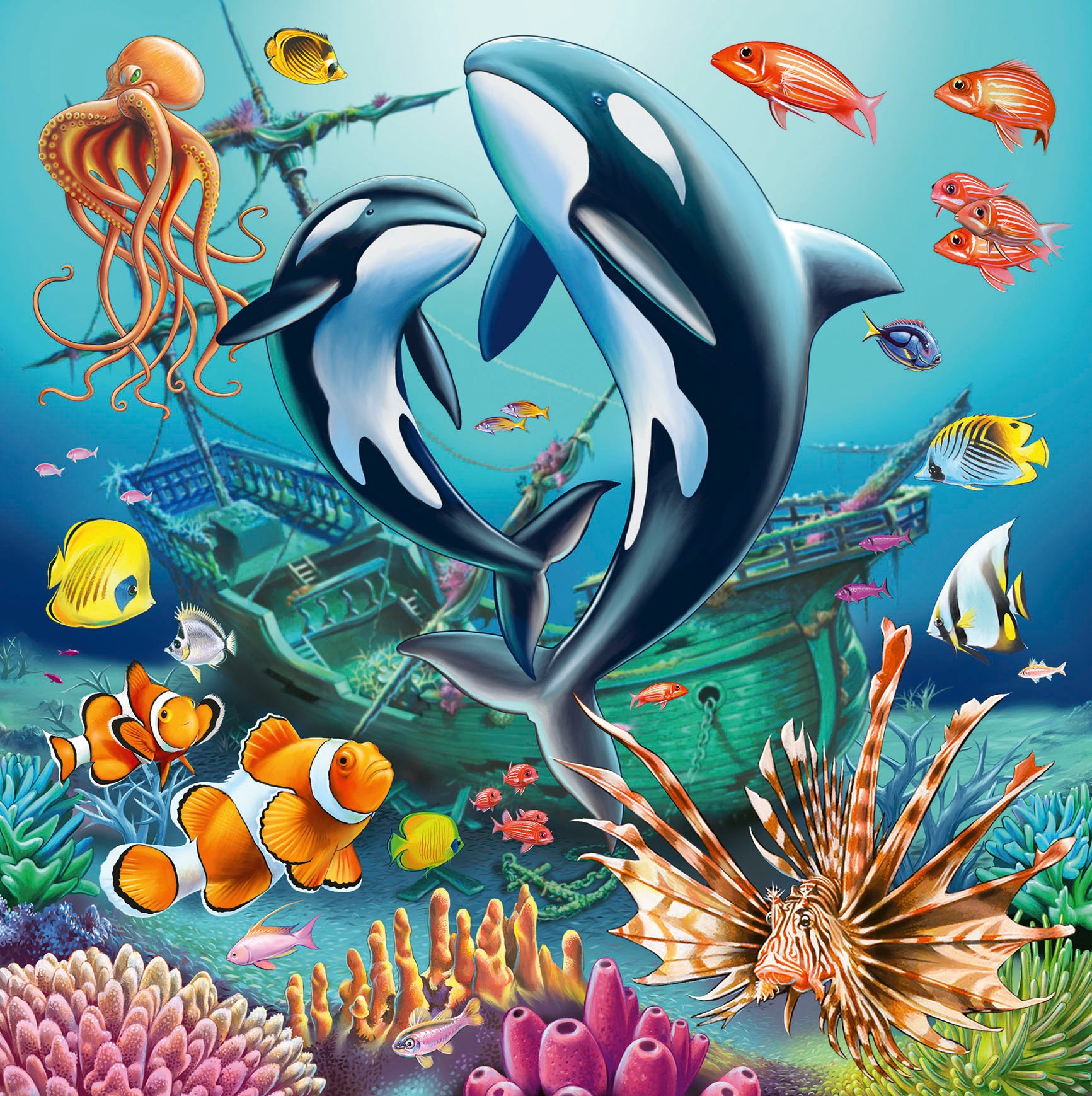 Ravensburger Puzzle »Bezaubernde Unterwasserwelt«, Made in Europe