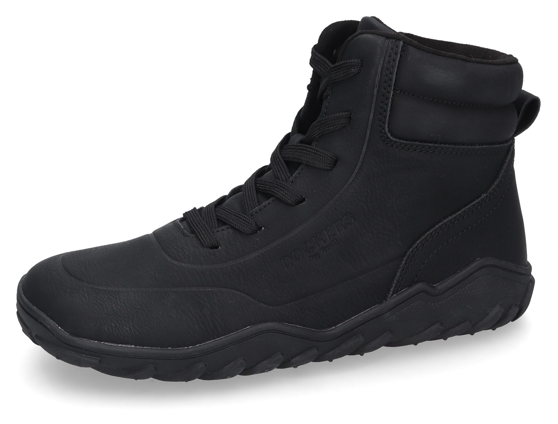 Dockers by Gerli Schnürboots, Barfußschuh, High Top Sneaker mit Leight Weight Sohle