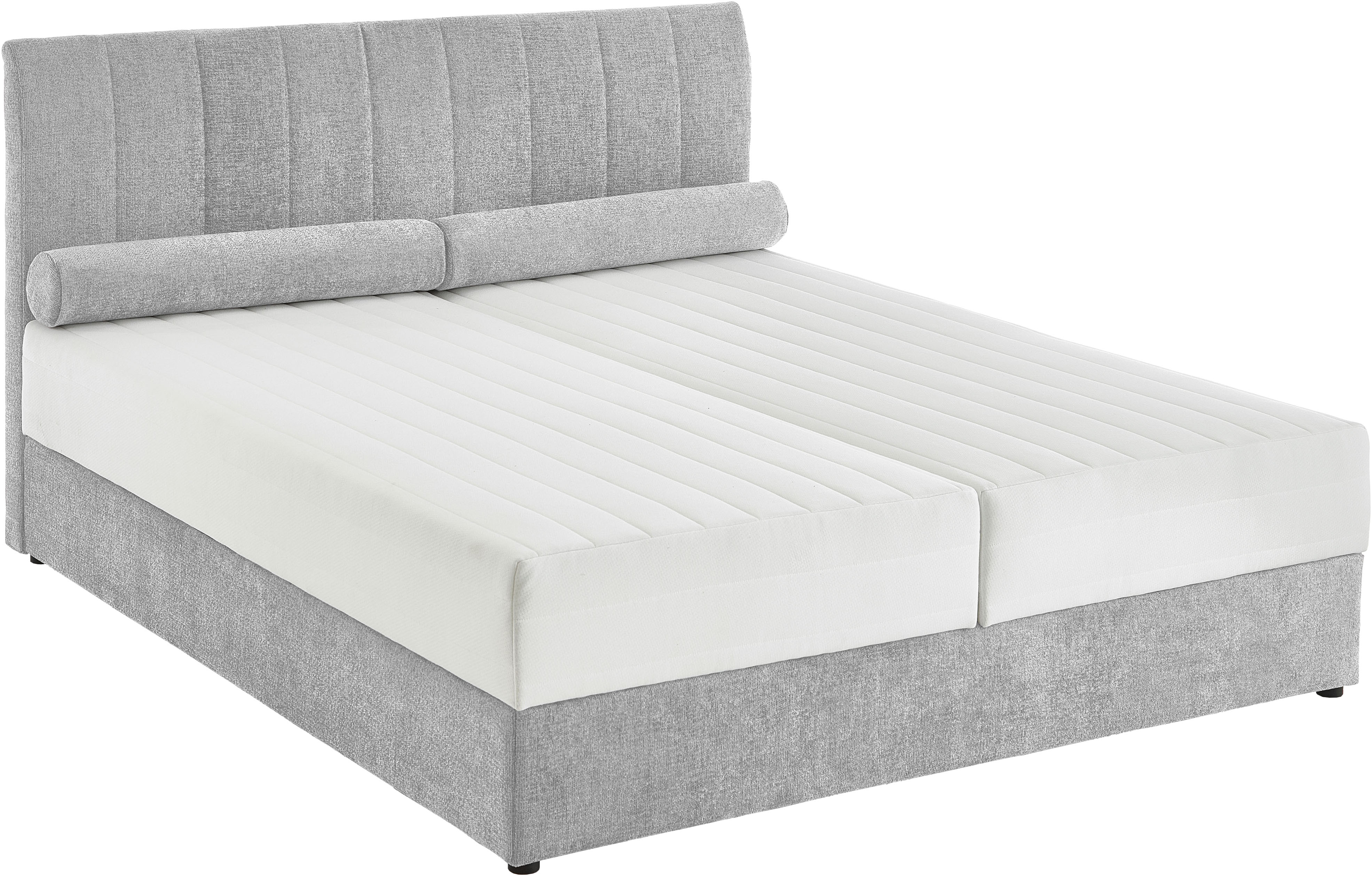 ATLANTIC home collection "ALISIA" mit Taschenfederkern, Bettkasten und Kissenrolle im Originalbezug