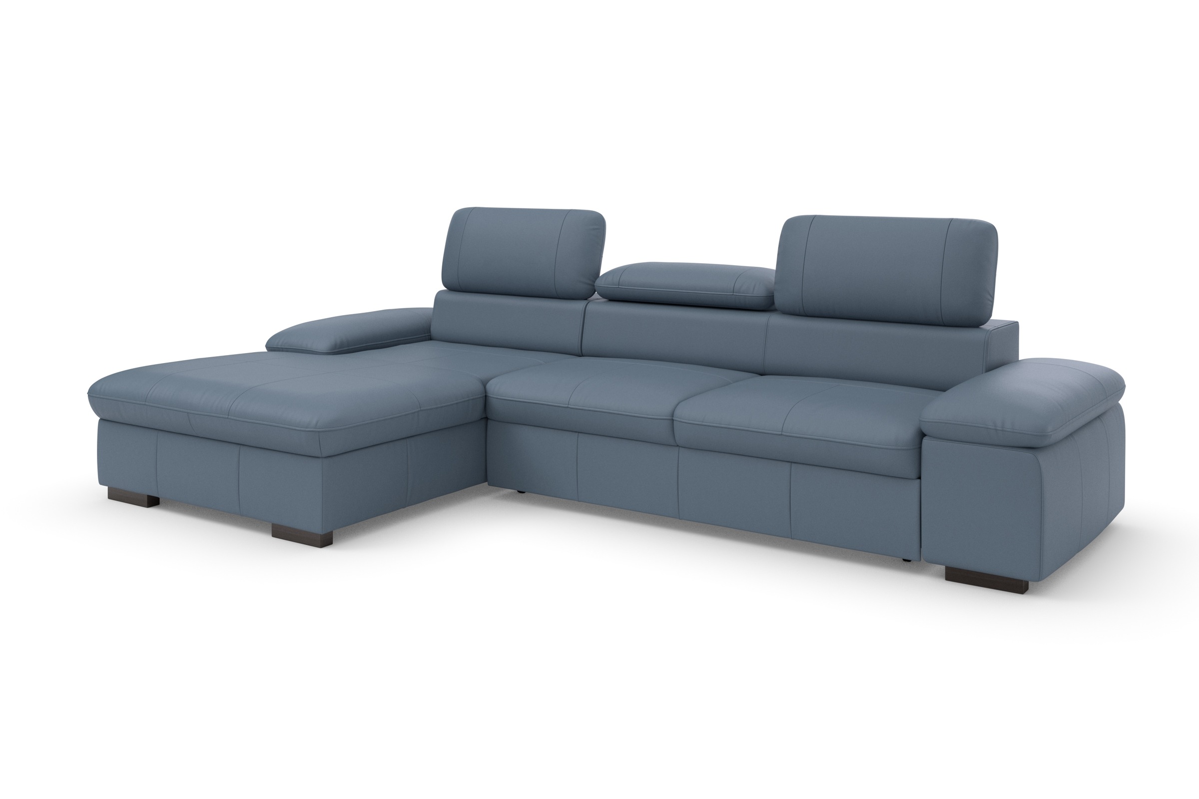 Home Affaire Alberto Corner Sofa Blue 5