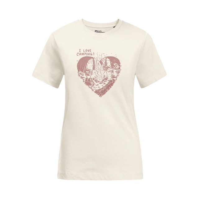 Jack Wolfskin T-Shirt »CAMPING LOVE T W« bestellen | BAUR