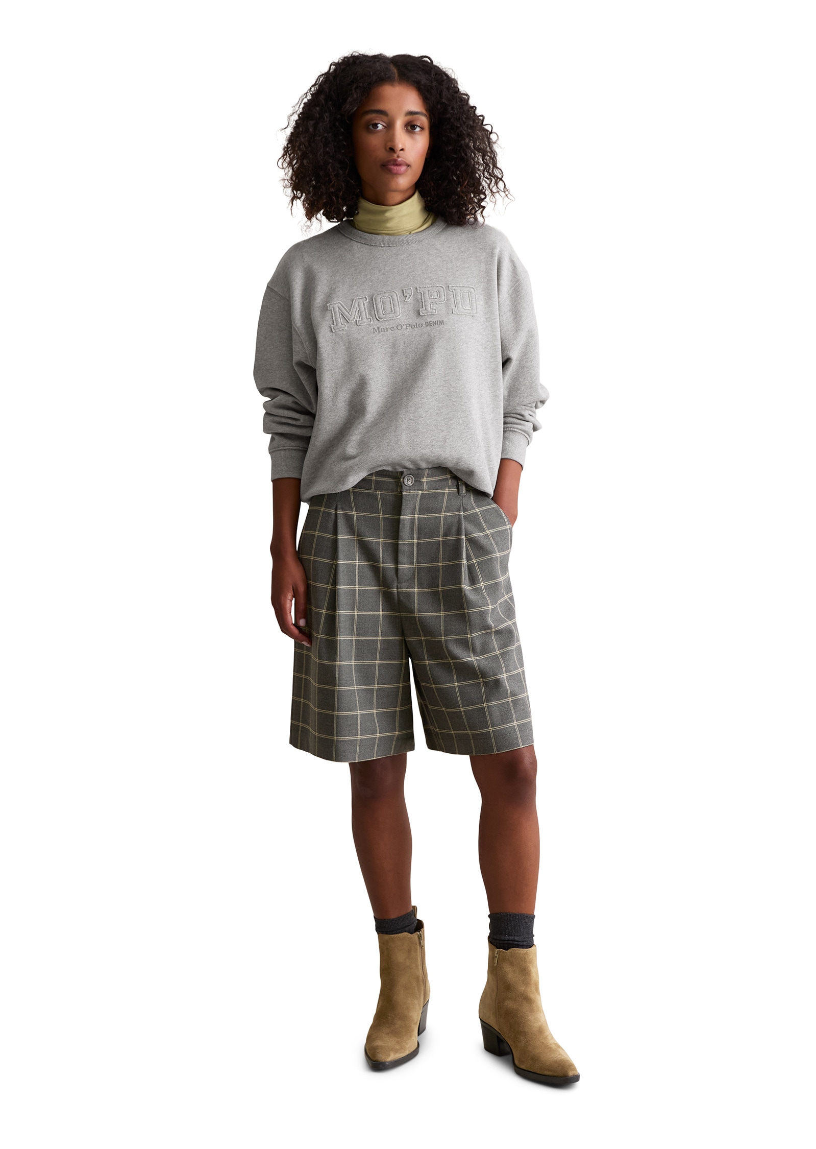 Marc O'Polo DENIM Sweatshirt »aus gewaschener Bio-Baumwolle«