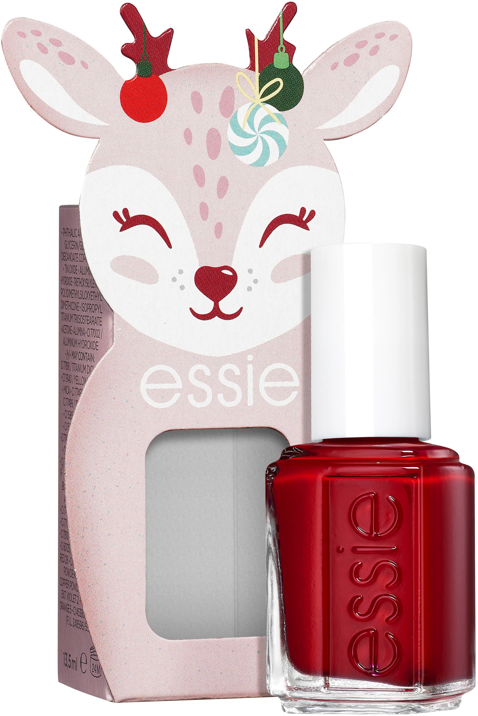 essie Nagellack-Set »Essie Nagellack X-Mas Coffret Rentier«, mit natürlichen Inhaltsstoffen