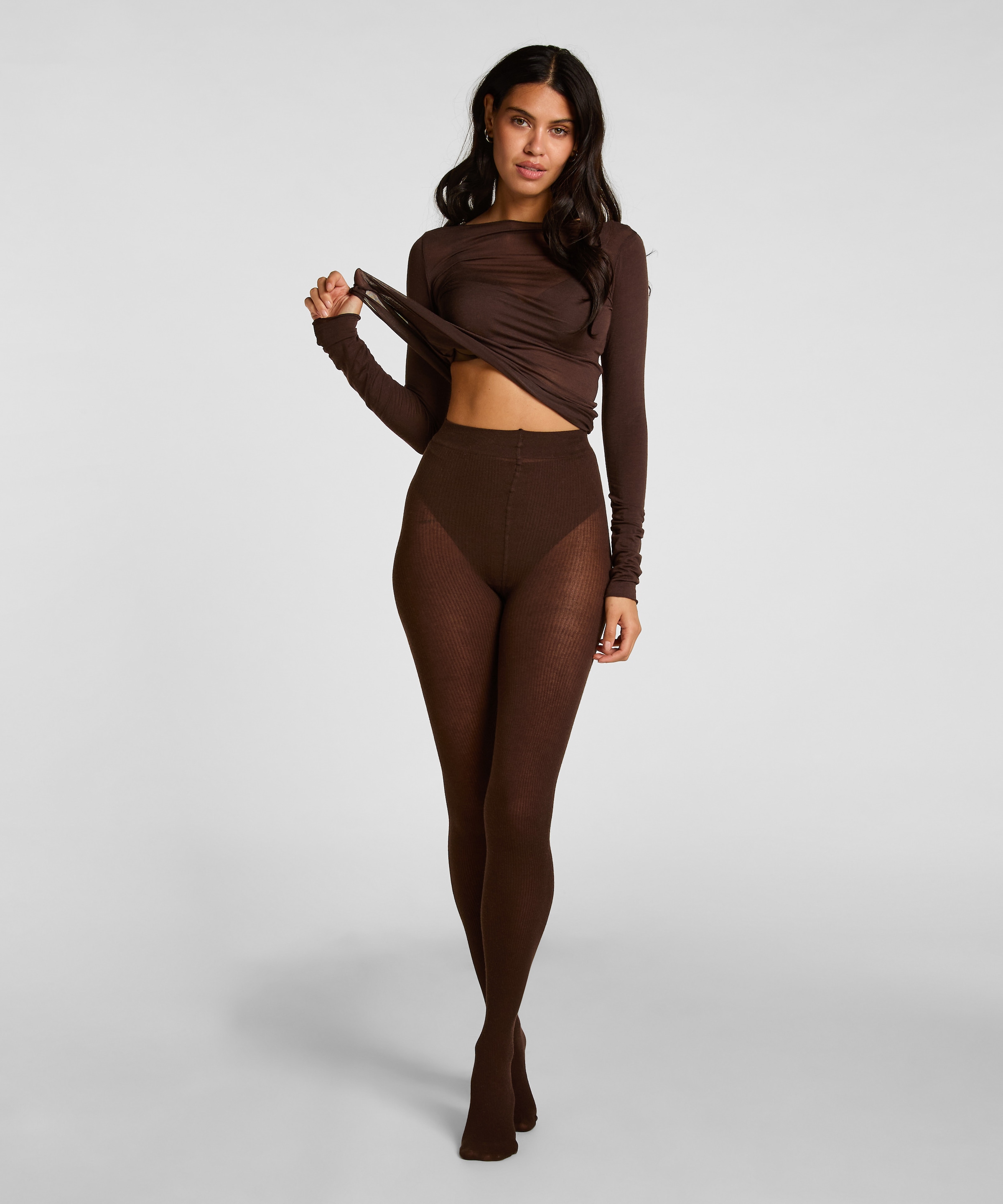 Hunkemöller Strumpfhose »Gerippte Strickstrumpfhose Kaschmir-Mix«